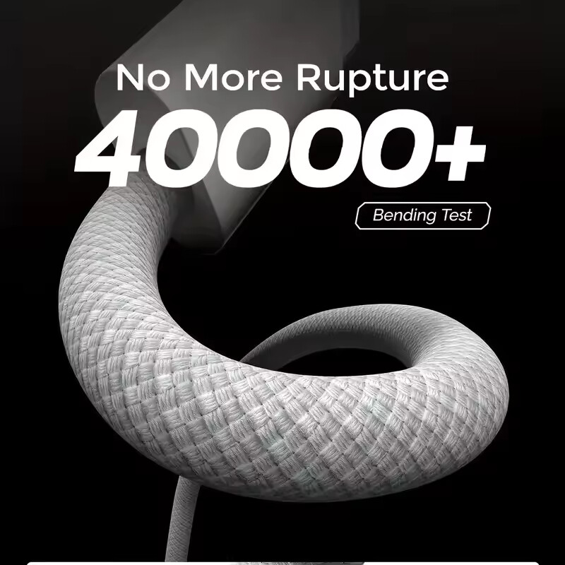 60W USB-C to USB-C Fast Charger Cable Lot Nylon Cord For iPhone 15 16 17 Samsung