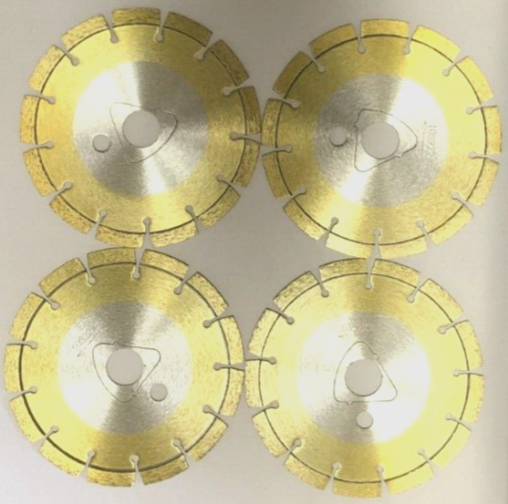 4PK-6" Soff-Cut YELLOW Diamond Blade Husqvarna 150 Saw Green Concrete*BEST