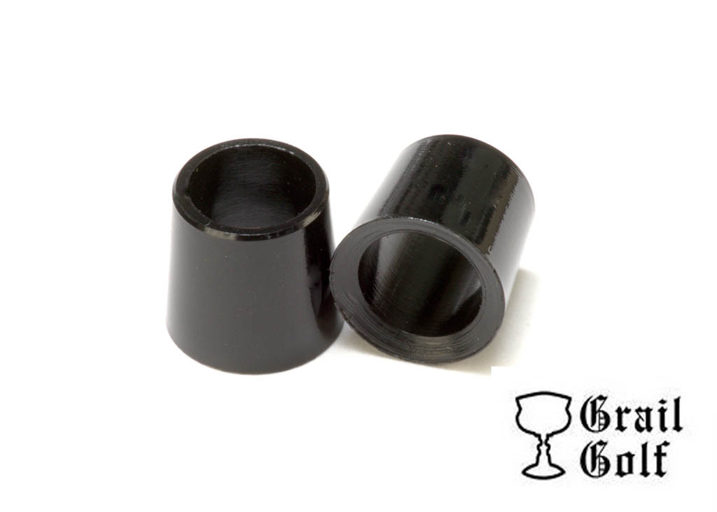 GRAIL GOLF NEW PREMIUM BLK TAPER TIP IRON FERRULES .355 .50".525OD QUALITY LOT