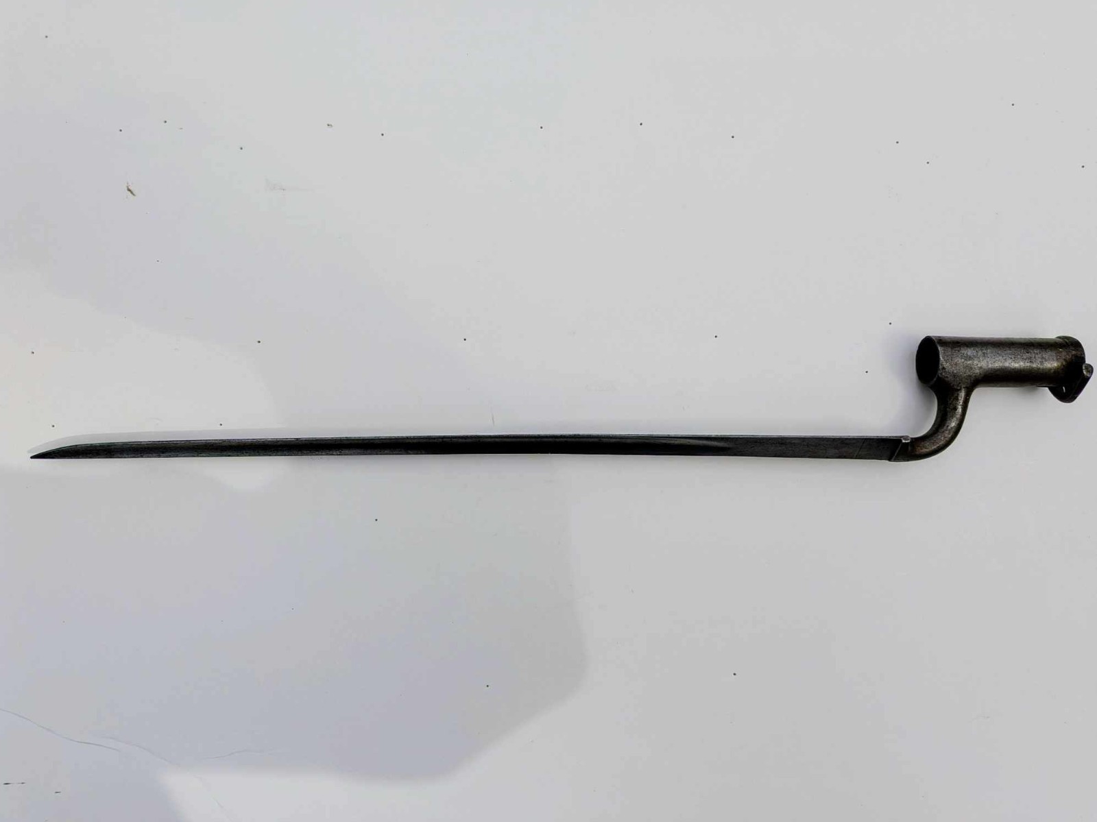 British Pattern 1842 Bayonet converted to Pattern 1851, probably Confederate