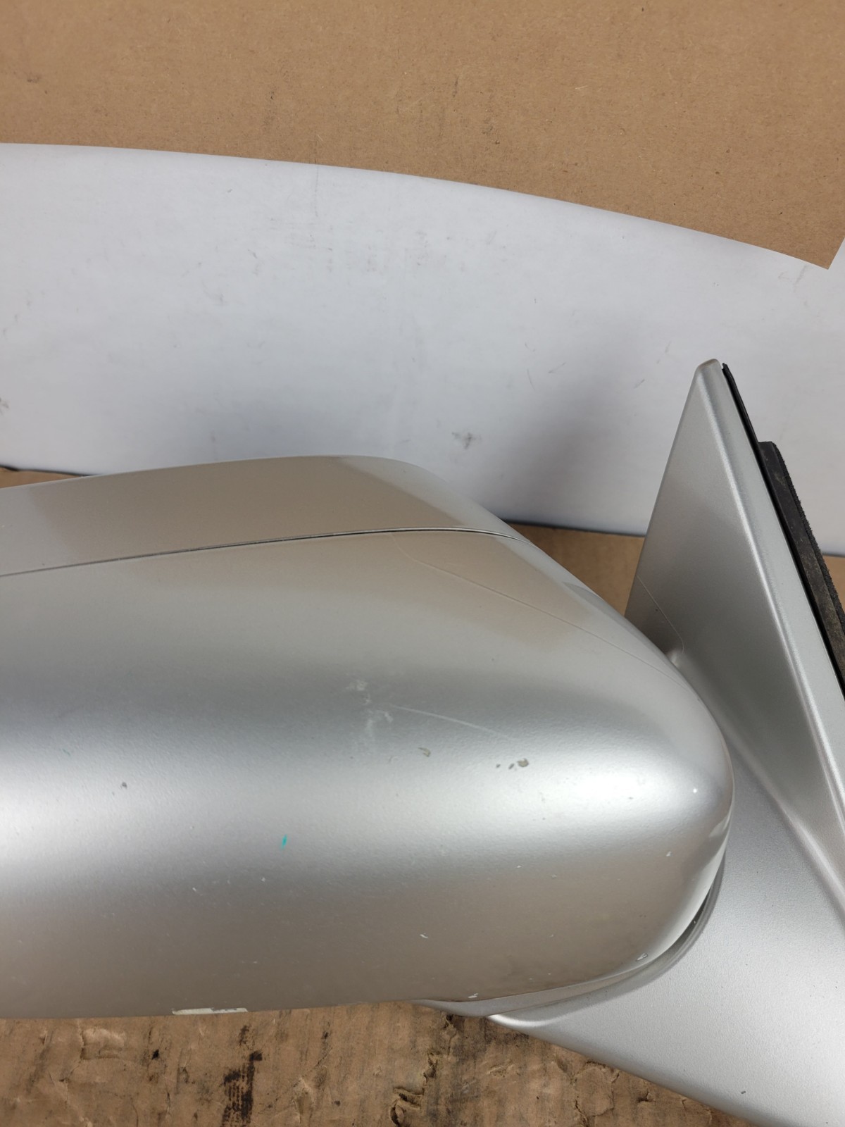 09 - 14 ACURA TL PASSENGER EXTERIOR DOOR MIRROR NH743M PALLADIUM METALLIC SILVER
