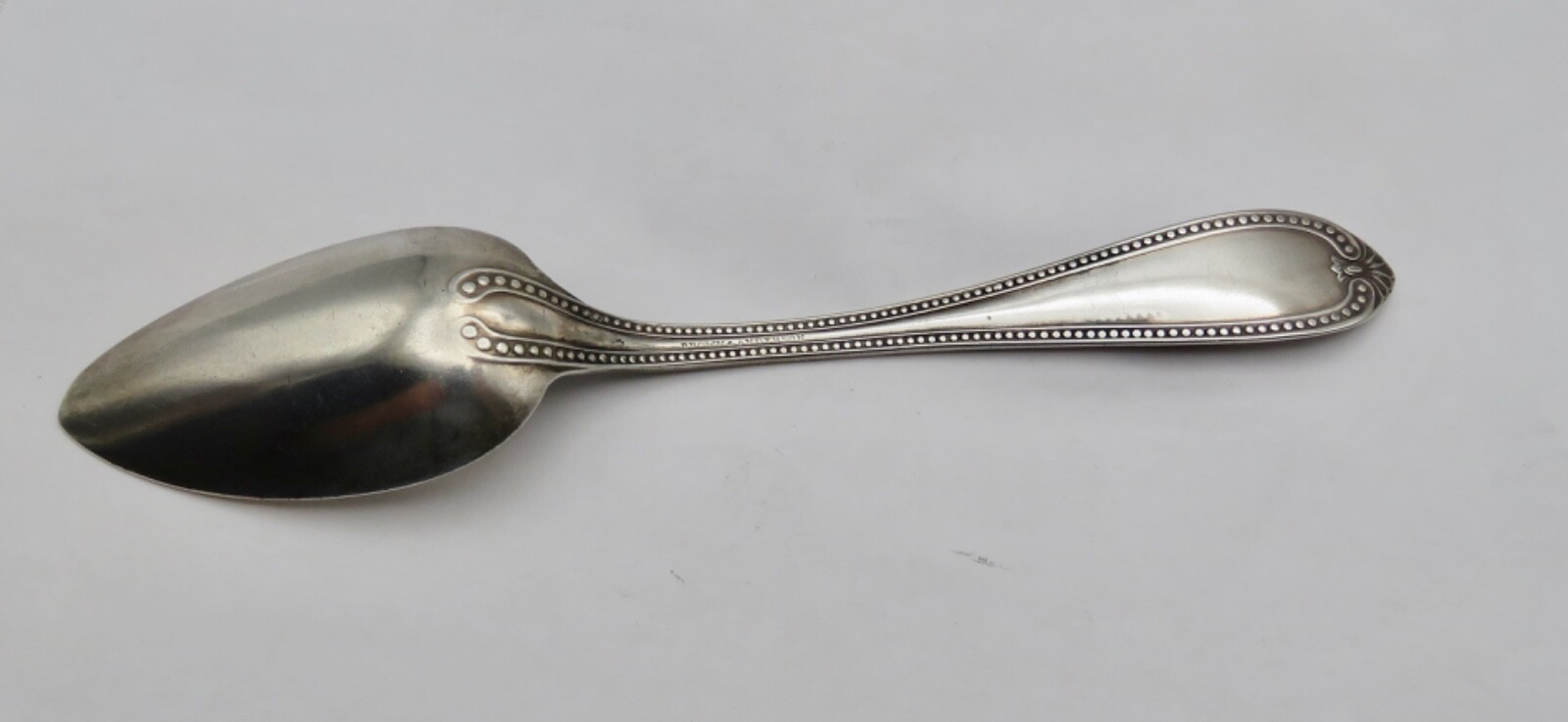 Brown & Anderson Coin Silver Wilmington NC Southern 8-1/4" Tablespoon 1850-1870