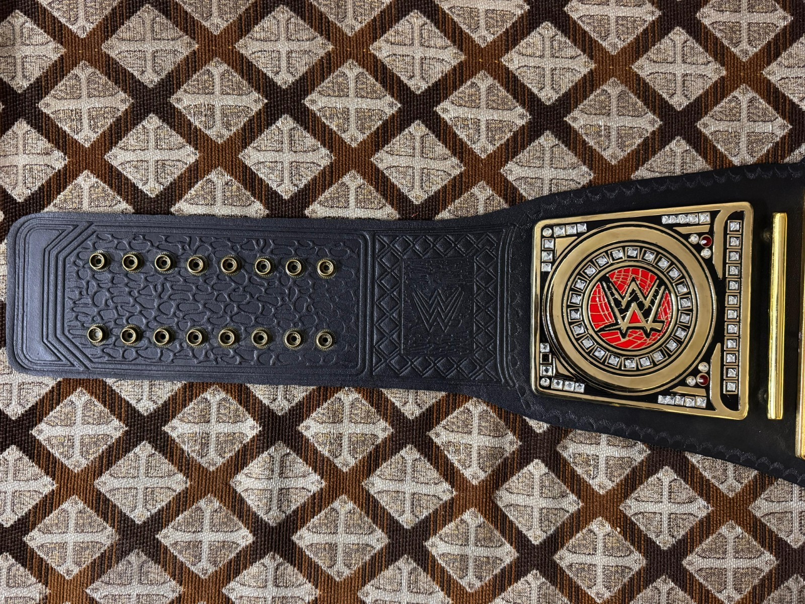 World Heavyweight Championship Replica Title Belt Adult Size Zinc 4mm On...