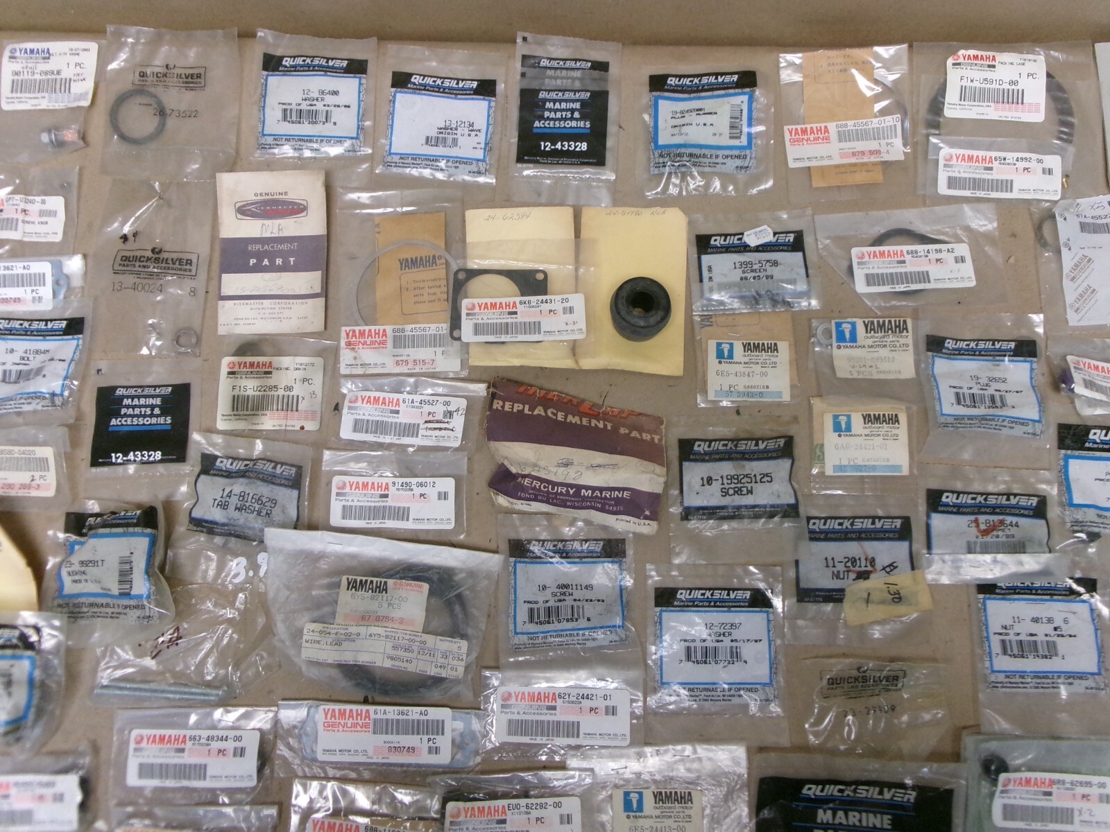 New Assorted Outboard and Inboard Parts (various brands)