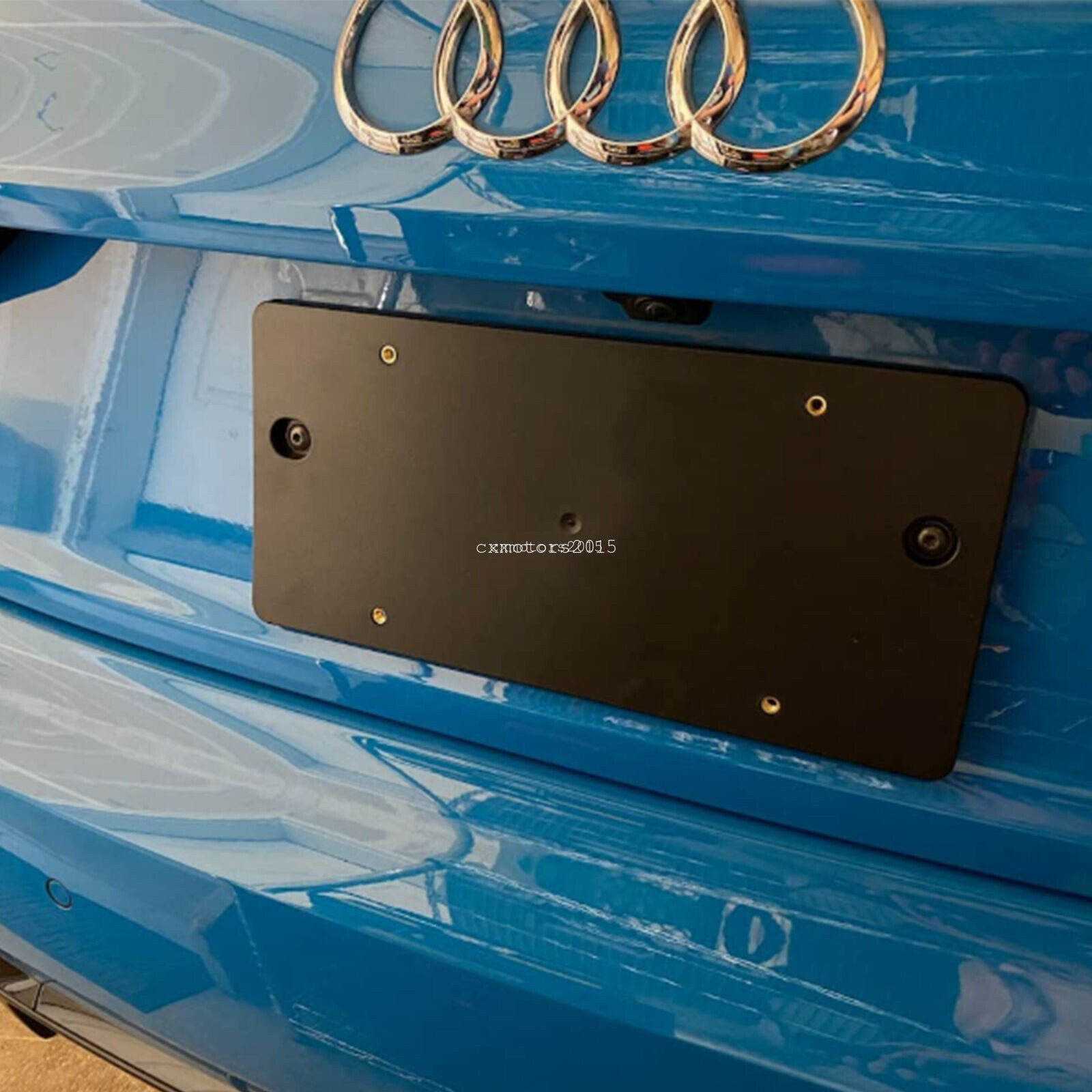 Rear Bumper License Plate Bracket Tag Holder for 2013-2023 Audi A4 A5 A6 A7 A8