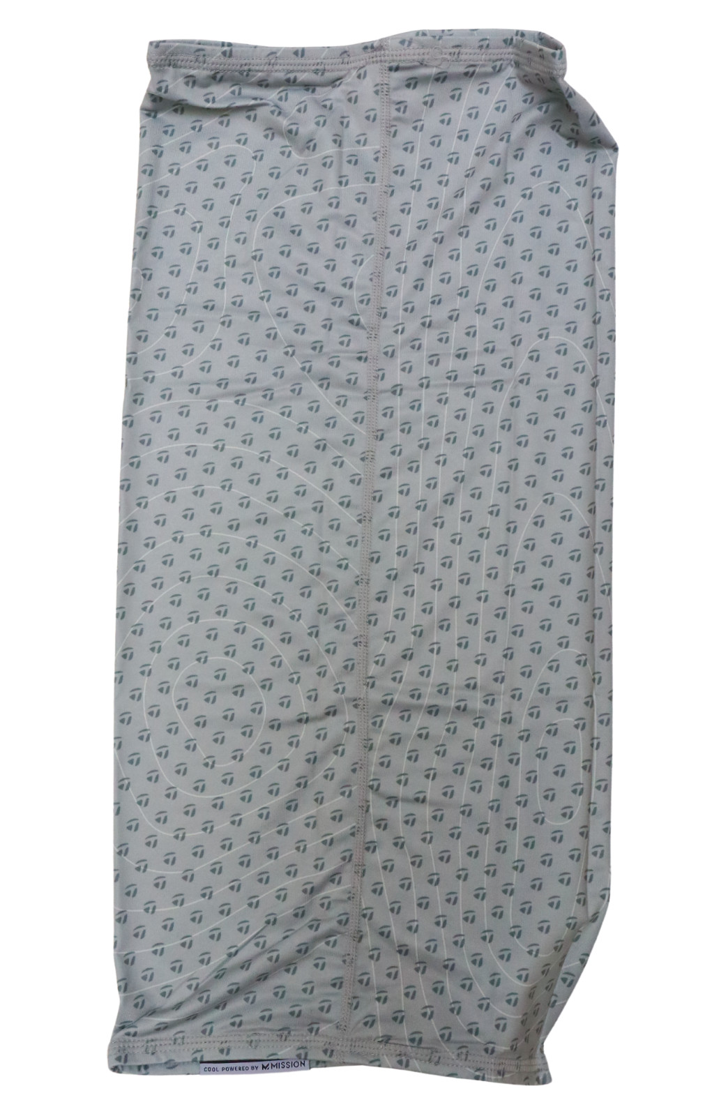 TaylorMade Cool Mission Gray Neck Gaiter – 10x21” All-Over Print