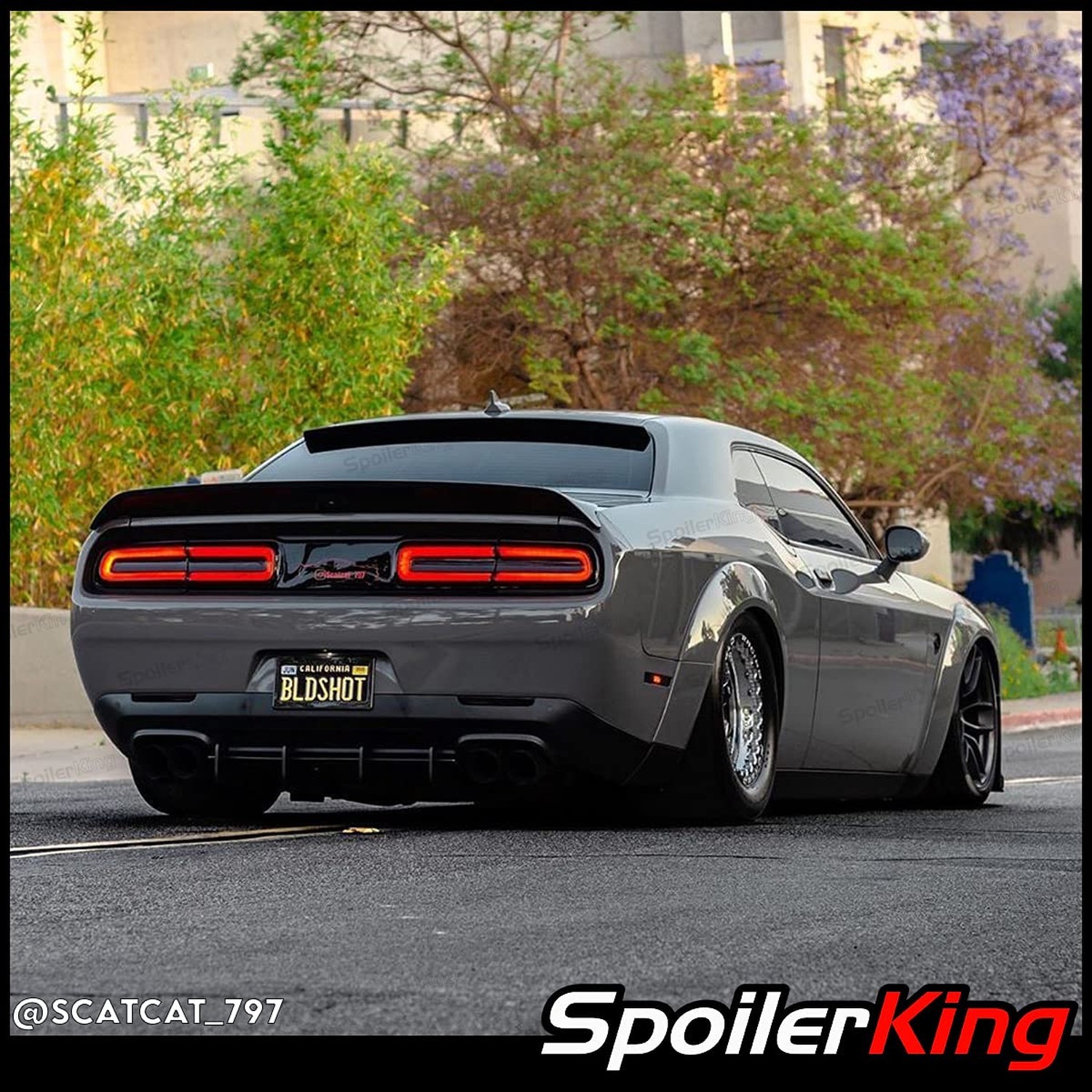 SpoilerKing Roof Spoiler XL Special Edition (380SP) Compatible with Dodge Cha...