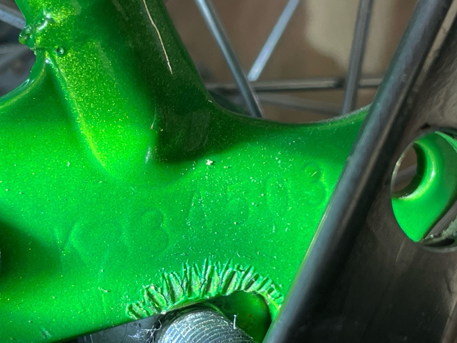 Schwinn Stingray 1963 1/2 Flamboyant Lime Green Solo Polo (Beautiful)