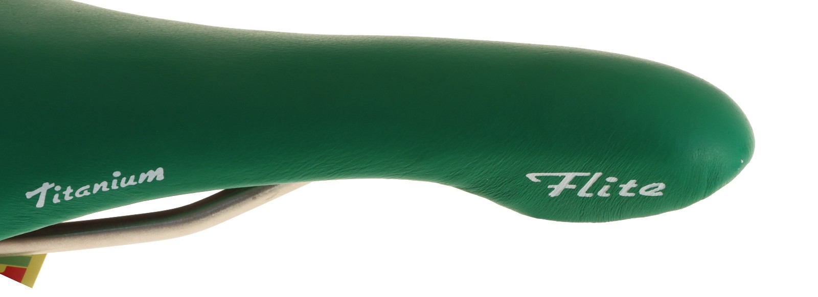 Selle Italia Flite Saddle Titanium Green White Red Made With Kevlar NIB NOS NEW