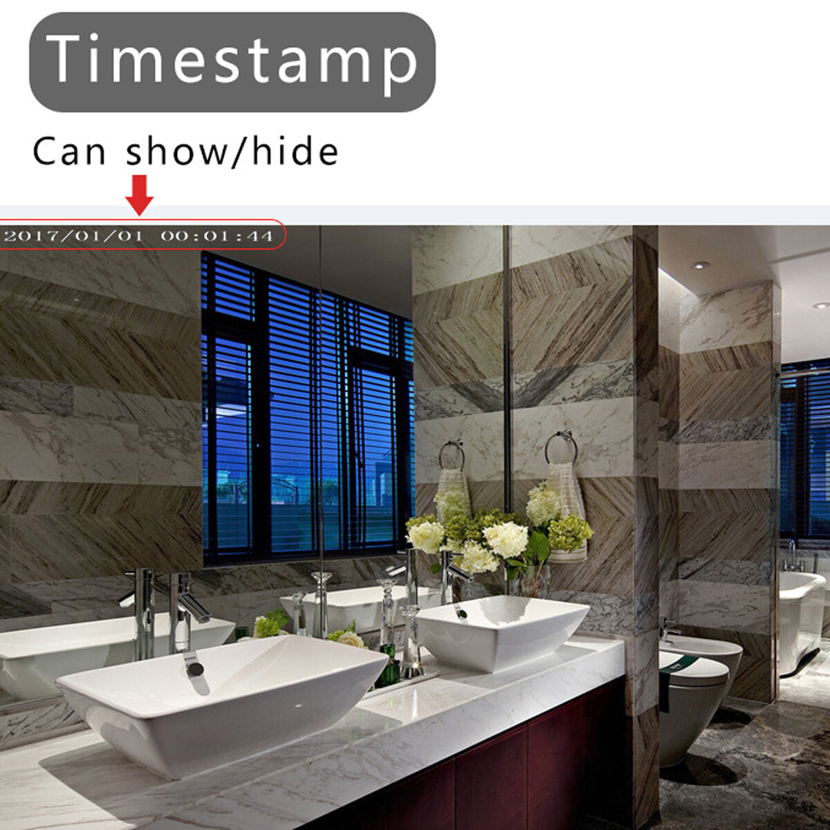 Mini Spy Camera WIFI HD 1080P Hidden IP Motion Night Vision Security Nanny Cam