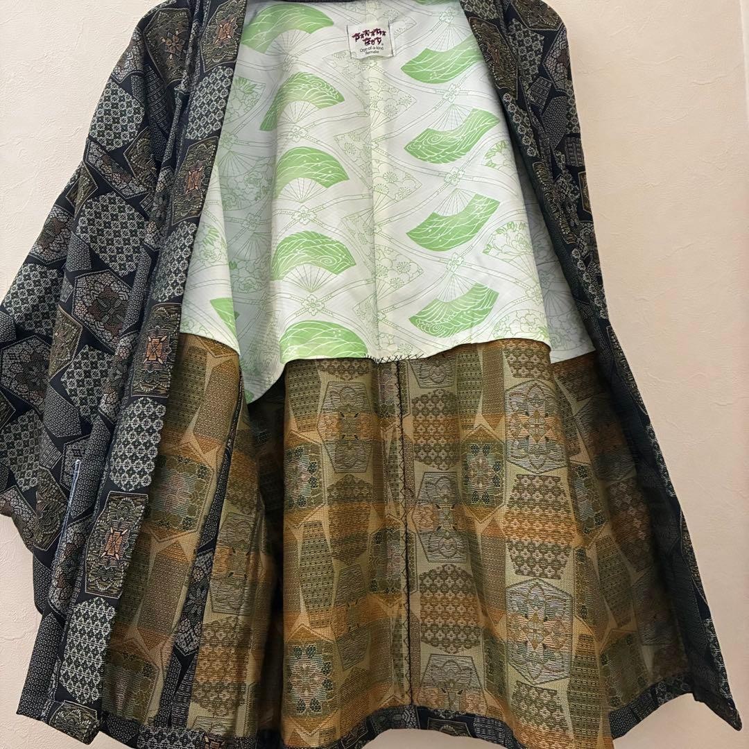 PANAMABOY Levi's Remake Denim Kimono Haori Noragi Jacket Men's