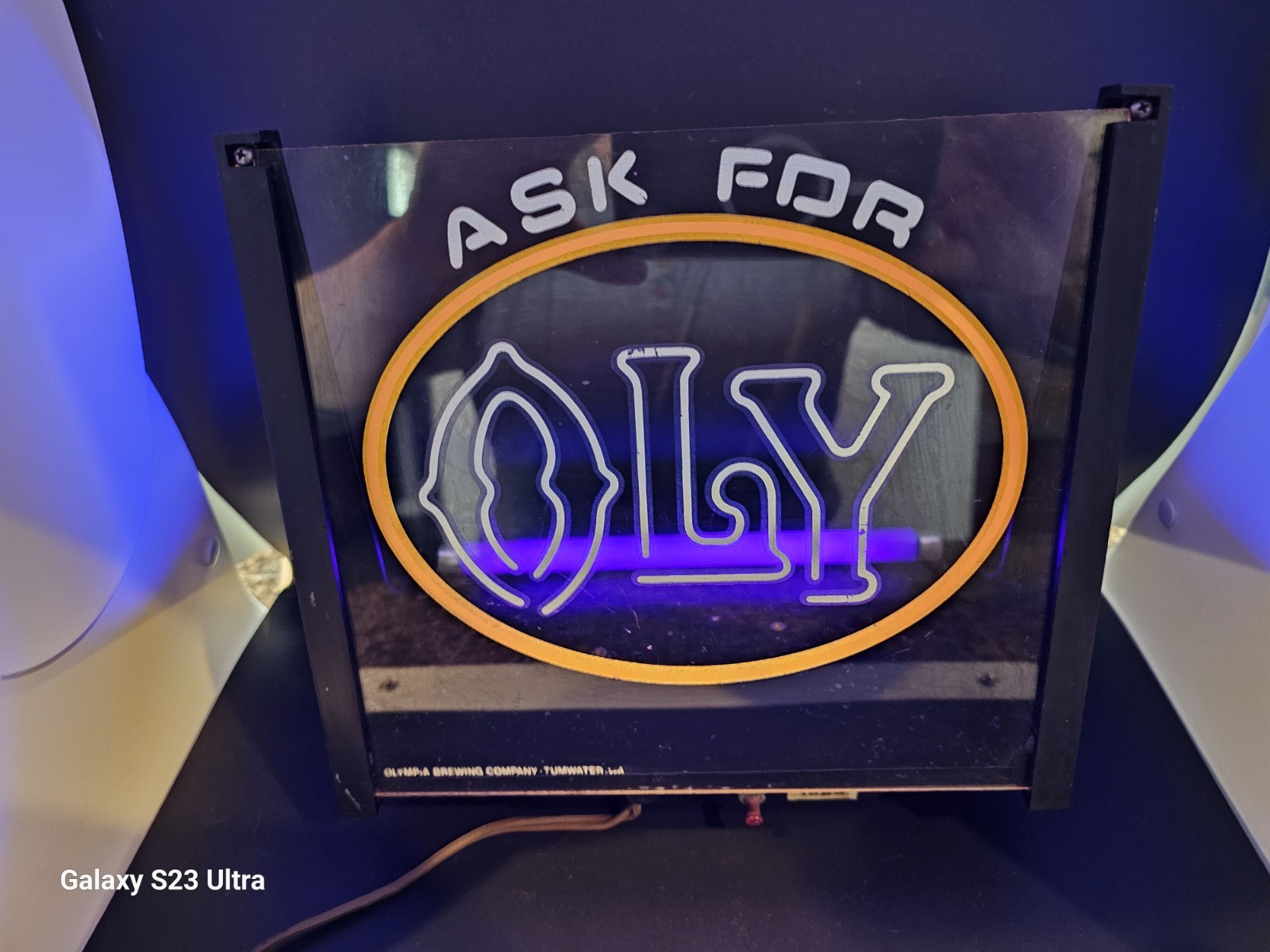 Olympia Beer Black Light Cash Register Topoer