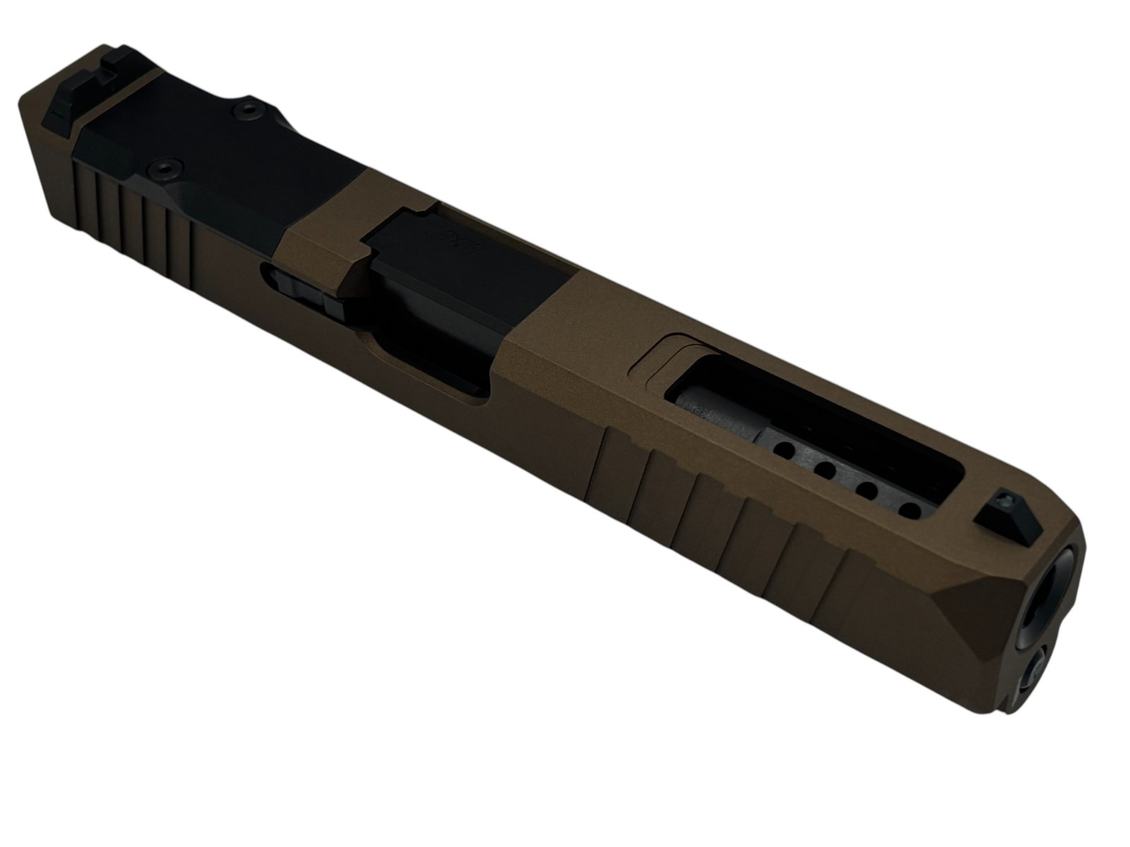 Turbo For Glock 17 custom Slide Gen3 NEW Cerakote Bronze Complete W/ Ported