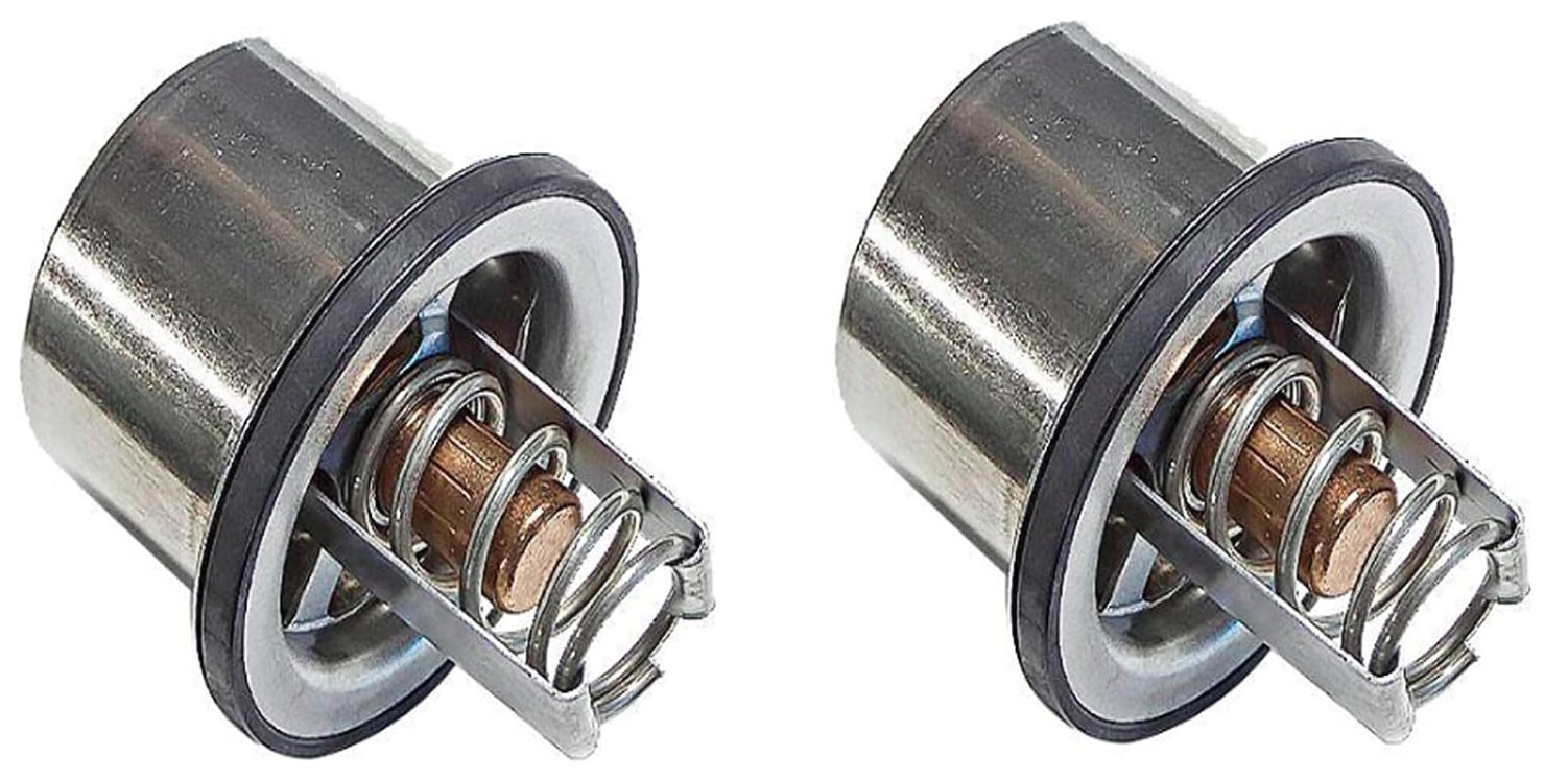 23503825 | 2 Pc Thermostat 180° DEG Detroit Diesel S60 / S50
