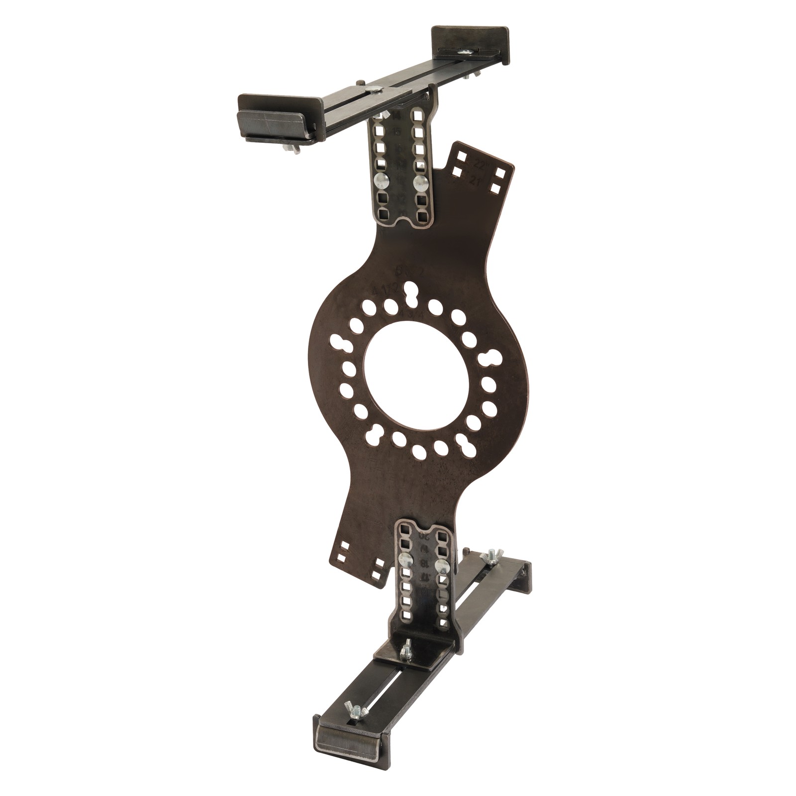 5-Lug Bolt Pattern Wheel Fitment Simulator Tool Tire/Rim Size Measuring Mockup