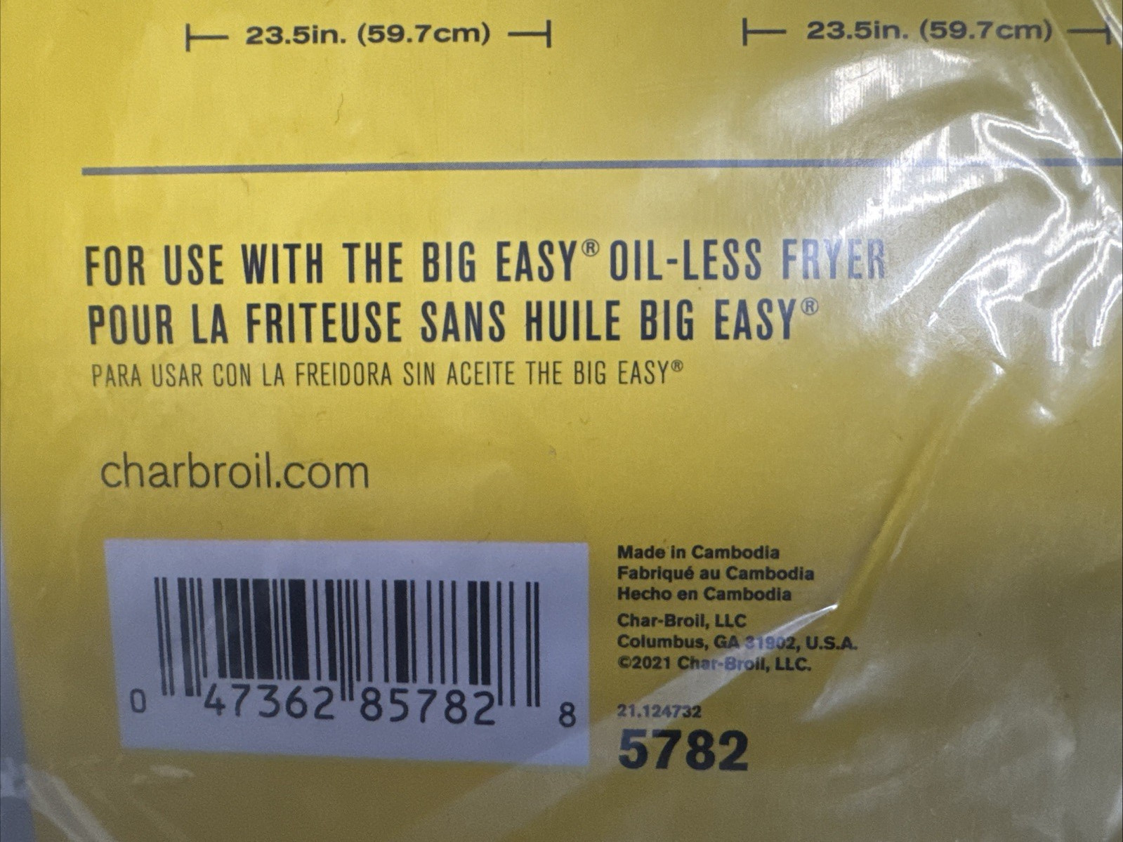 Char-Broil The Big Easy Turkey Fryer Cover -BLACK