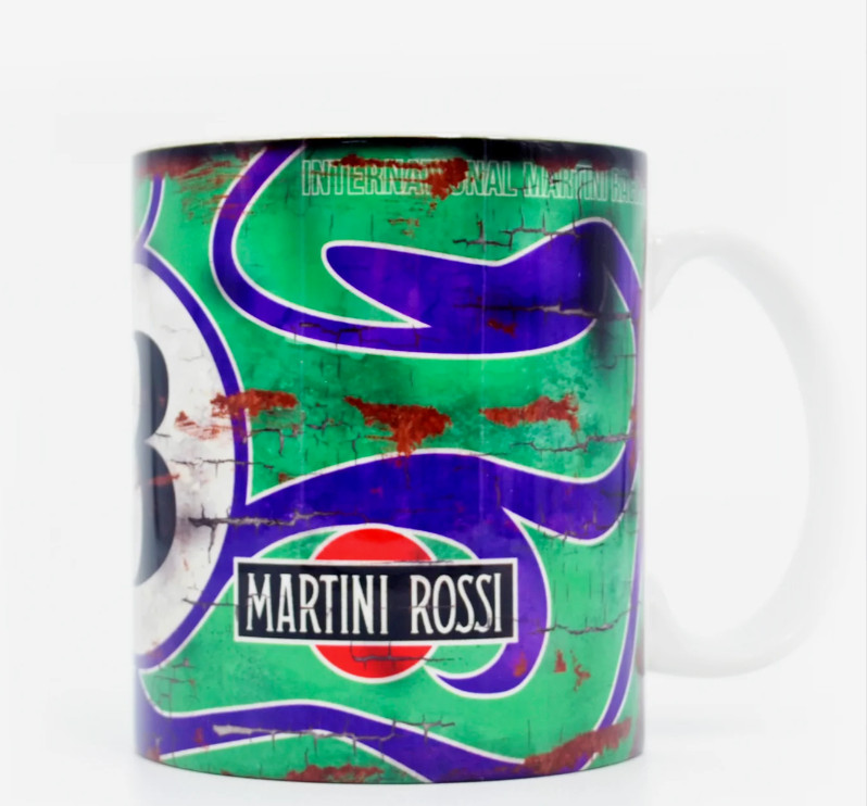 Porsche Martini Racing Coffee Tea Mug / Porsche 917 Hippi