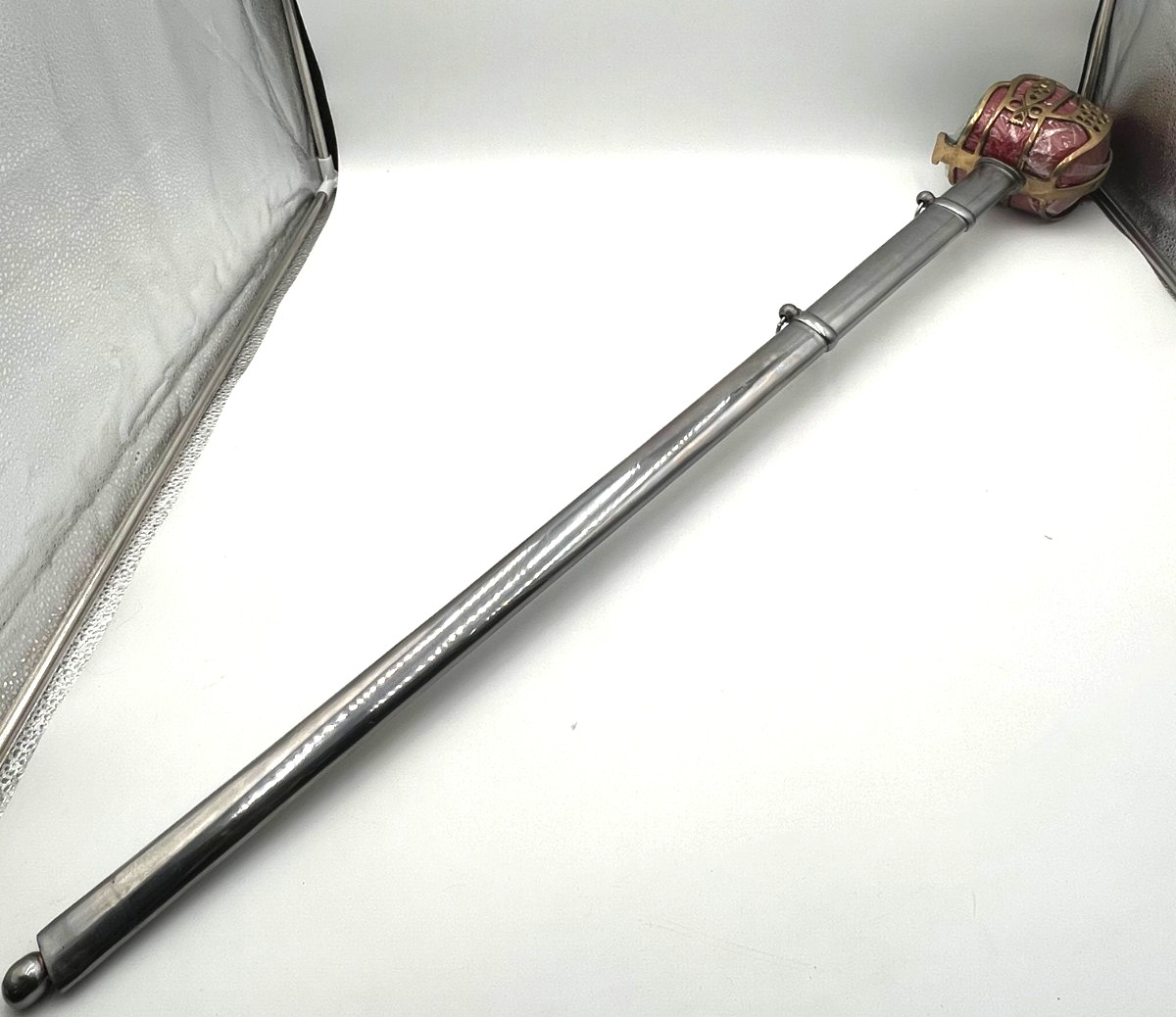 Scottish Basket-Hilt Broadsword Claymore Scabbard Replica Highland Sword