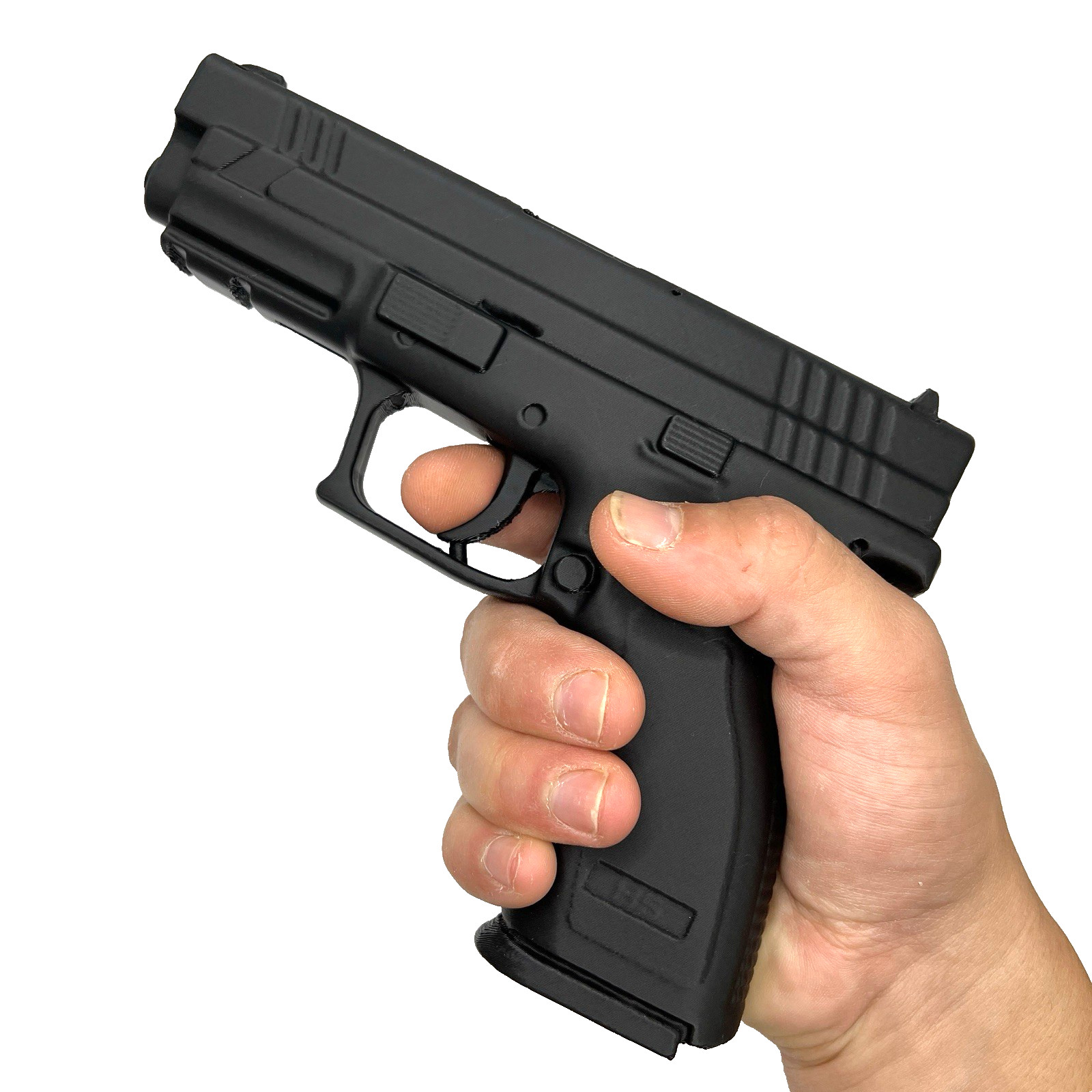 Springfield XD9 Compatible Training Gun Strong 1:1 Size Prop Realistic Feel SAFE