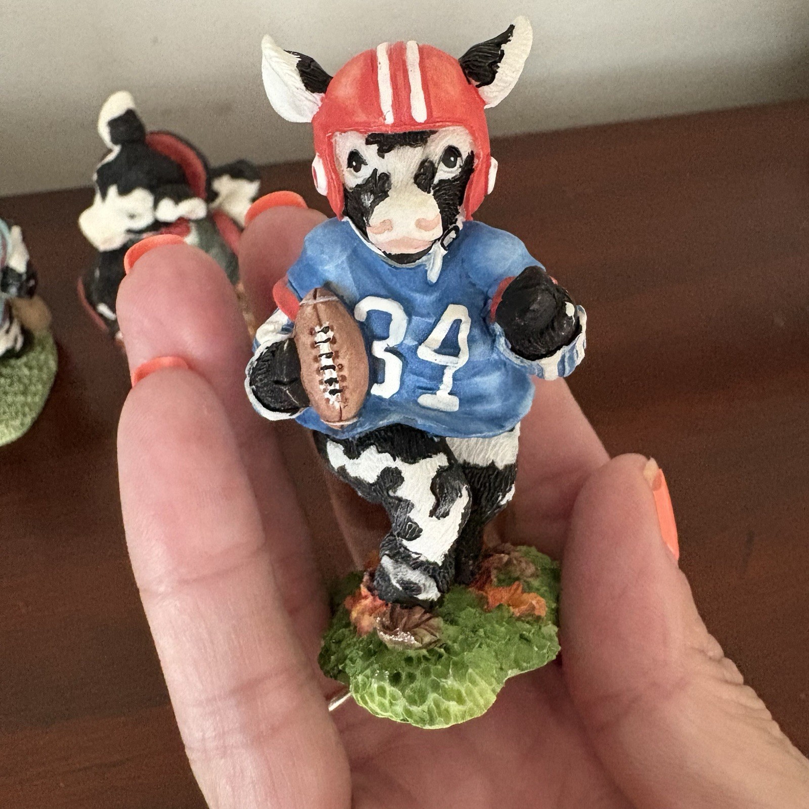 Ganz Cowtown Collection Figurines Lot Of 5 - 1992 & 1995-Please Read Description