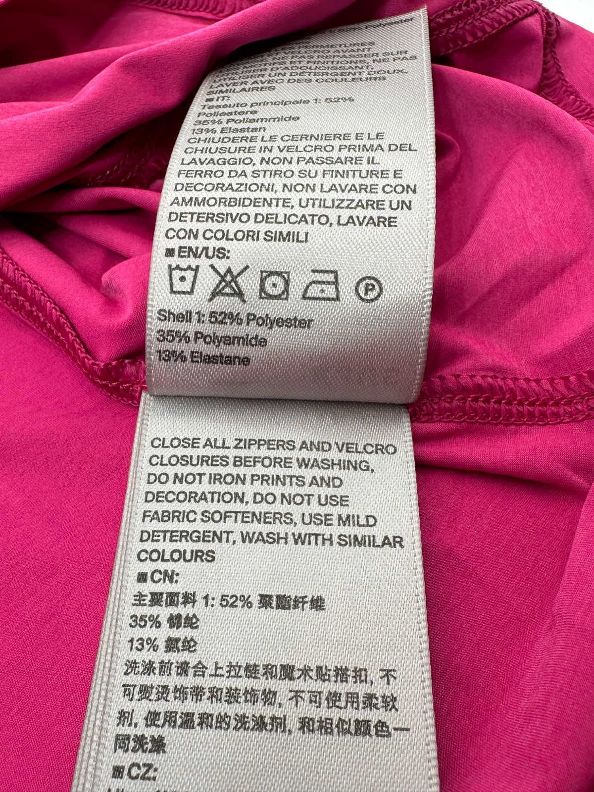 $200 KJUS Women's Noras Cooling Half Zip Top -Fuchsia - 38/Medium-New With Tags