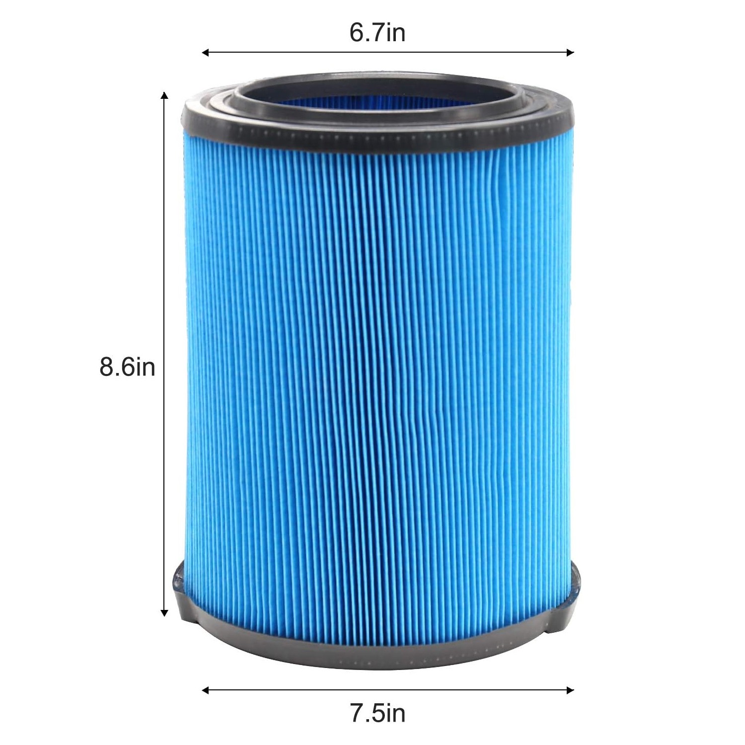 2 Pack VF5000 Filter for Ridgid for Shop Vac 6-20 Gallon Wet Dry Vacuums