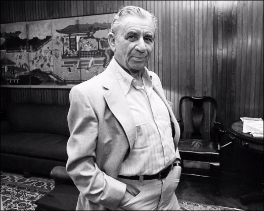 Meyer Lansky Photo 8X10 - Jewish Mobster Mafia New York 1982