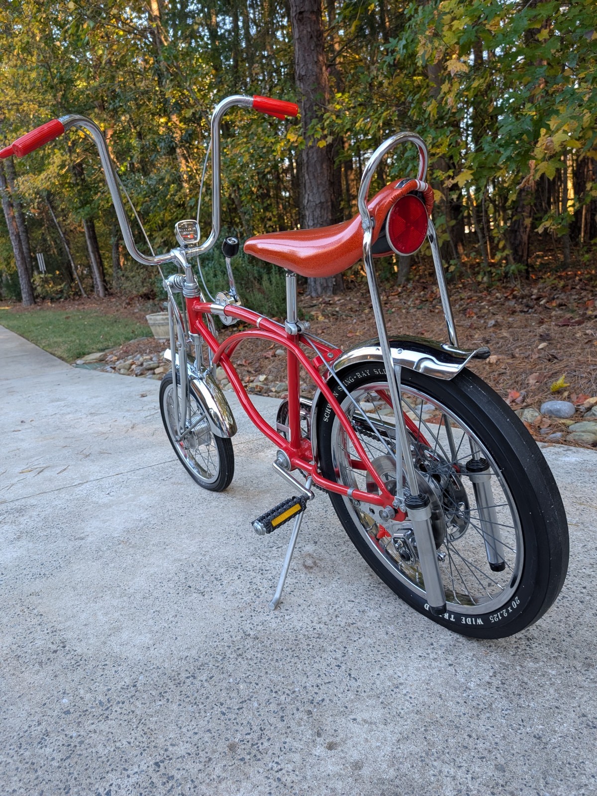 SCHWINN 1973 SUNSET ORANGE KRATE Bicycle 5 speed STINGRAY 20 inch Bike ORIGINAL