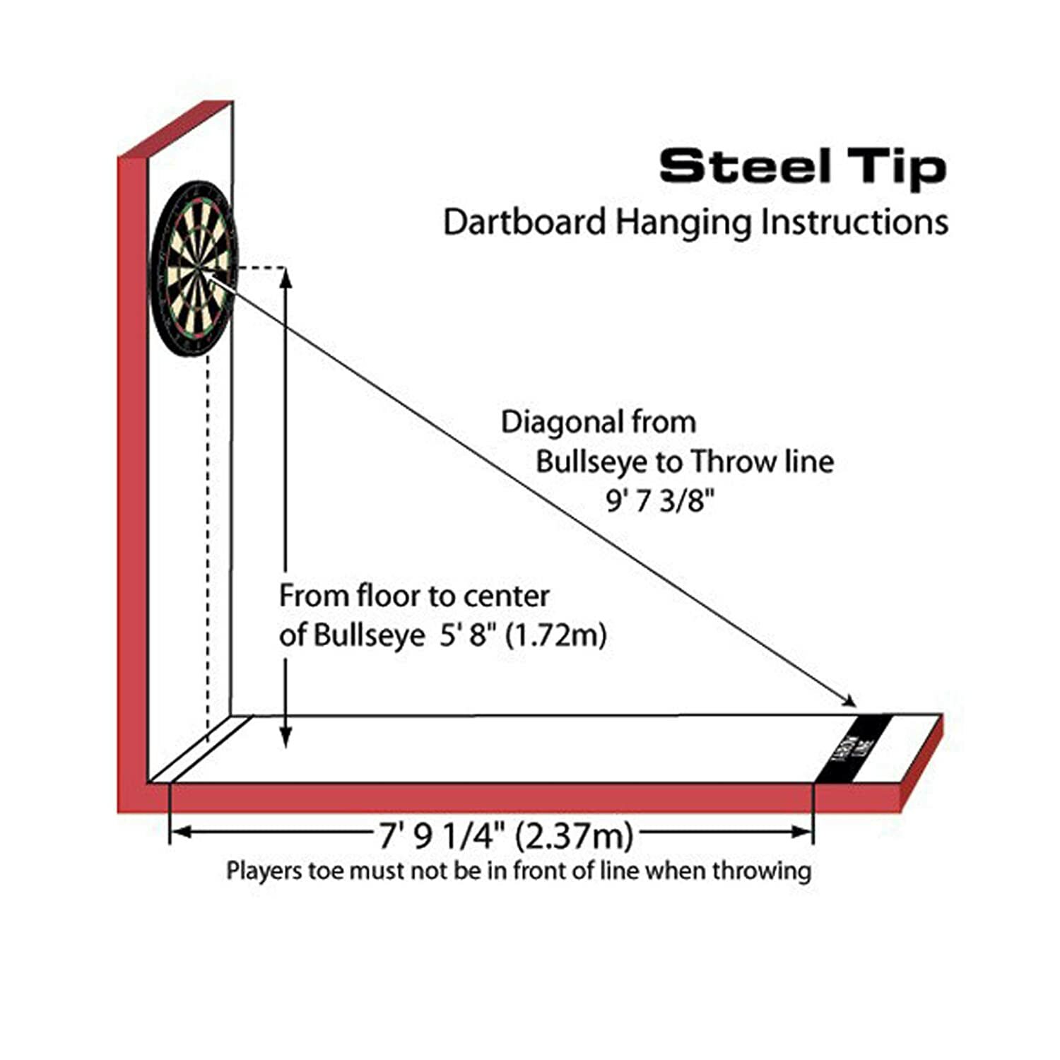 Steel Tipped Darts Set for Dart Board - Professional Metal Tip Dart Set 24 Packs