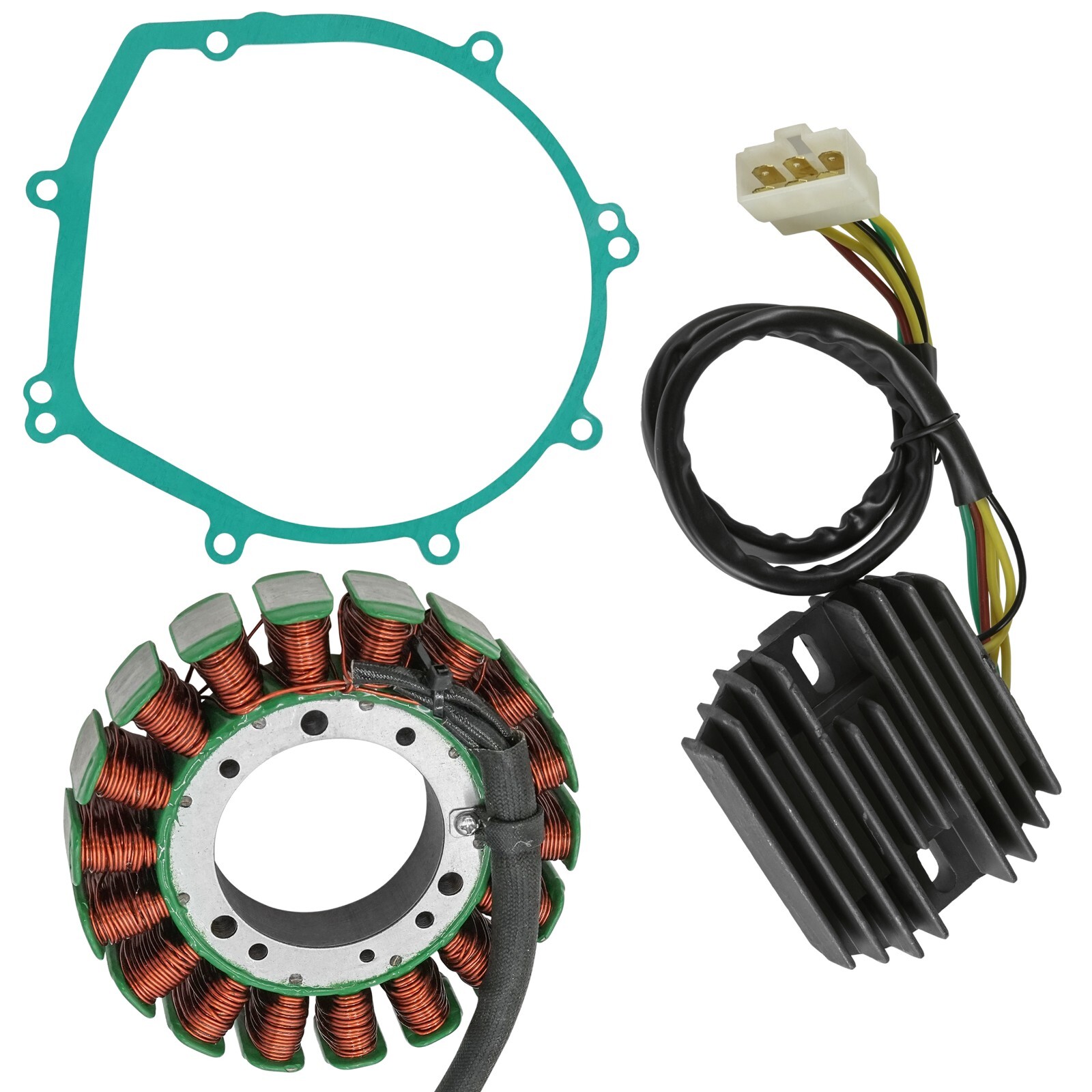 Stator Regulator & Gasket for Kawasaki Vulcan 1500 Nomad Fi VN1500L 2001-2004