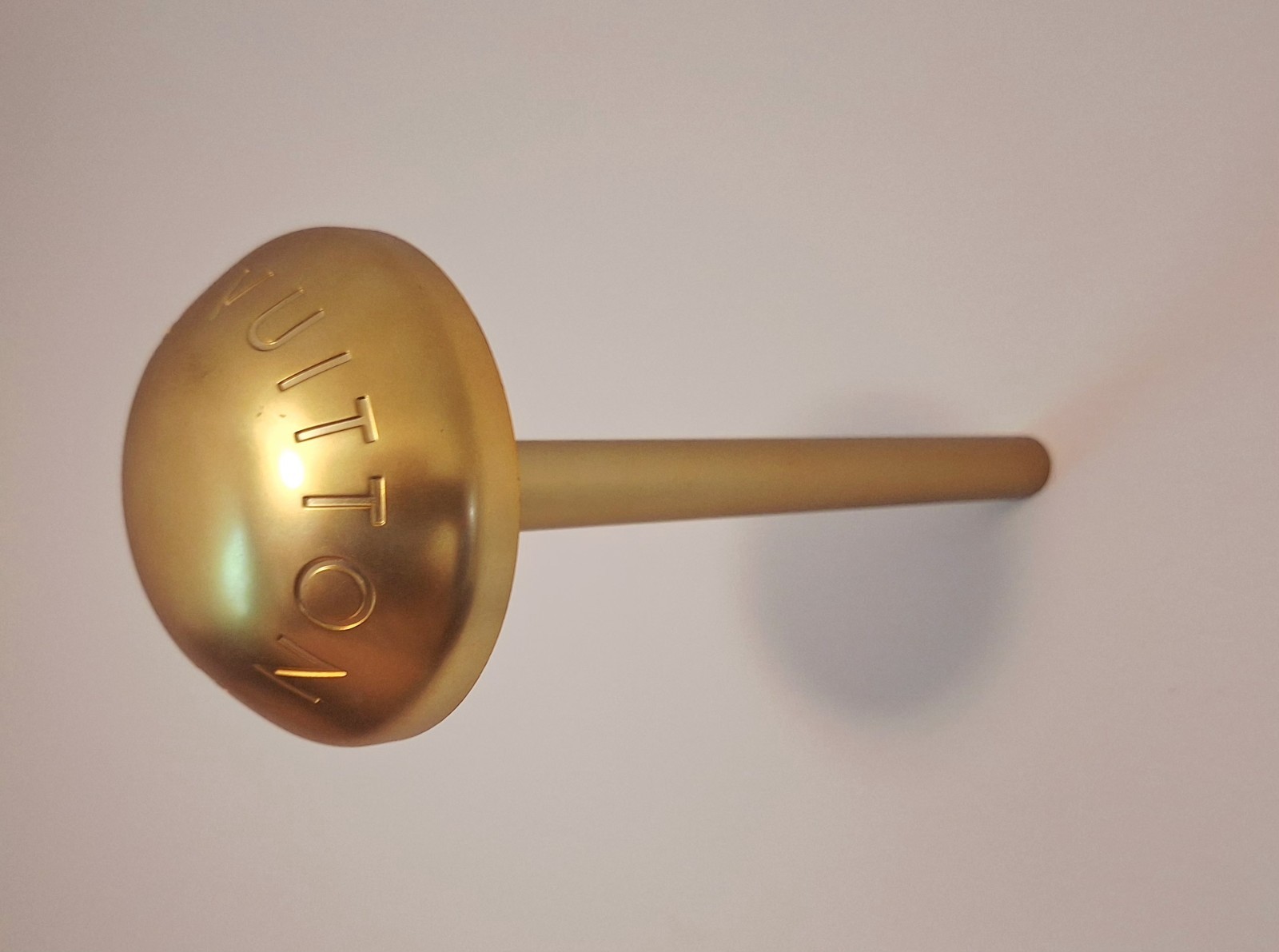 LOUIS VUITTON 2013 Store Window Display Rivet Stud LV Brushed Gold Plastic RARE