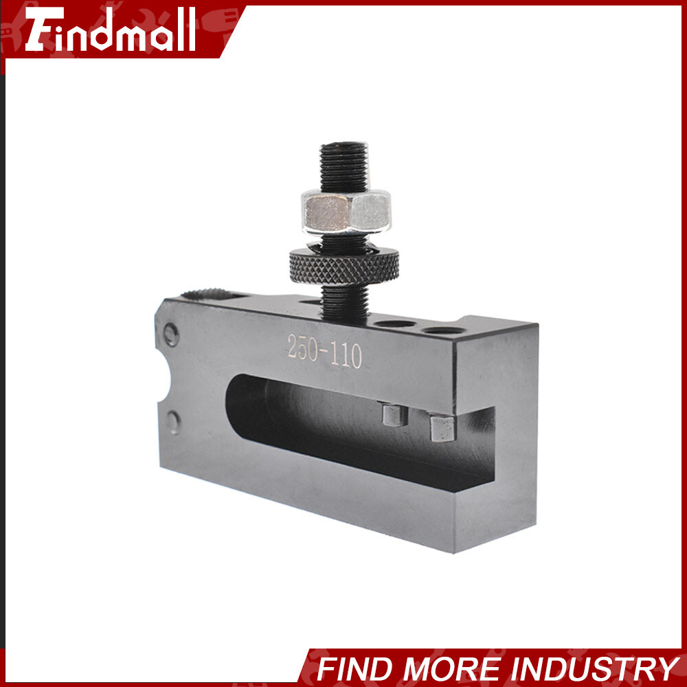 Quick Change Tool Post Holder Set AXA 250-100 Piston Type 6Pcs For Lathe 6 -12"