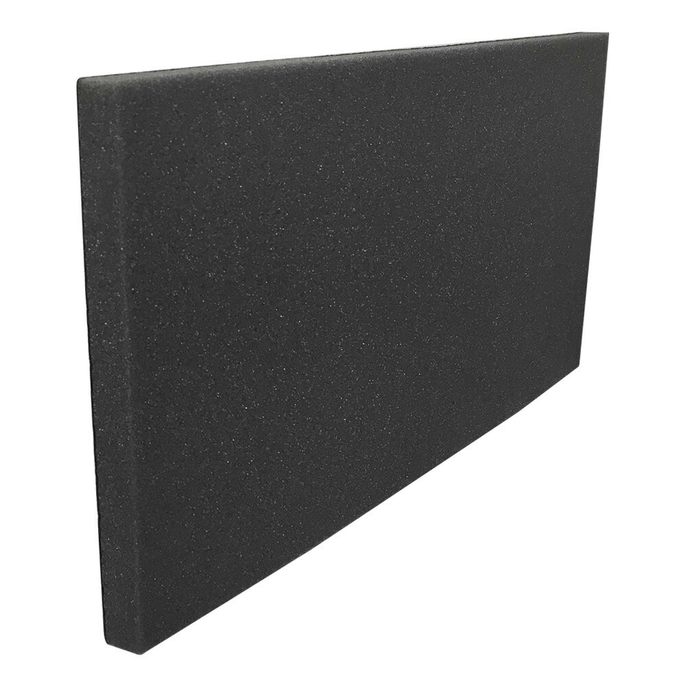 14 x 7-1/2 x 1/2 Black Velvet Foam Ring Insert 72 Slots Jewelry Display Tray