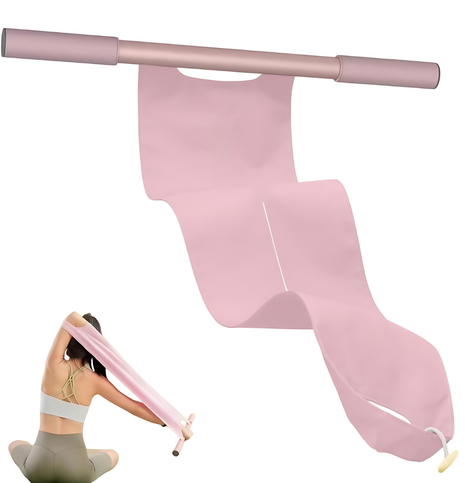 Ease Body Pain Yoga Stretching Strap, Mobility & Full Body Strengthening Device