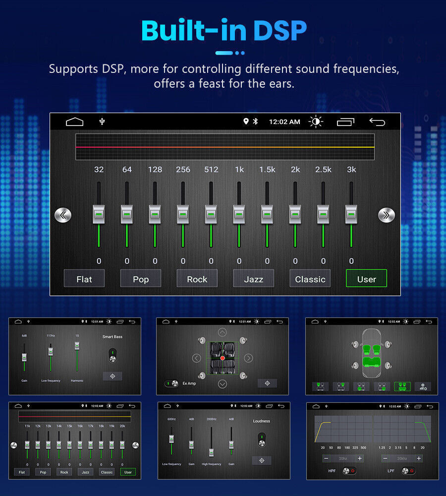 9in 2+32GB Android 15 Car Stereo Radio GPS Carplay For BMW X3 E83 2004-2012