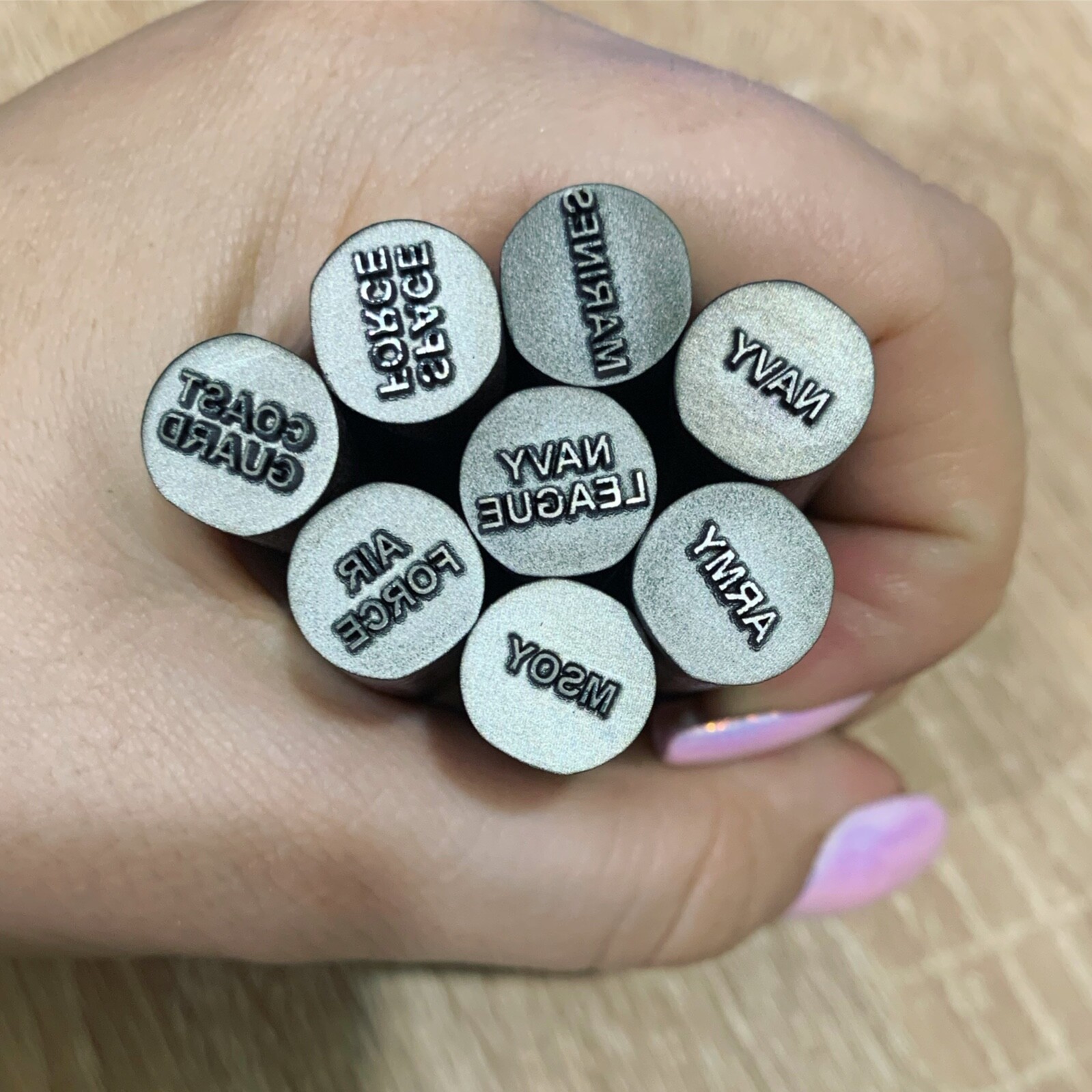 CUSTOM METAL STAMP || Custom Metal Punch || Metal Stamps || Impact Punch Stamp