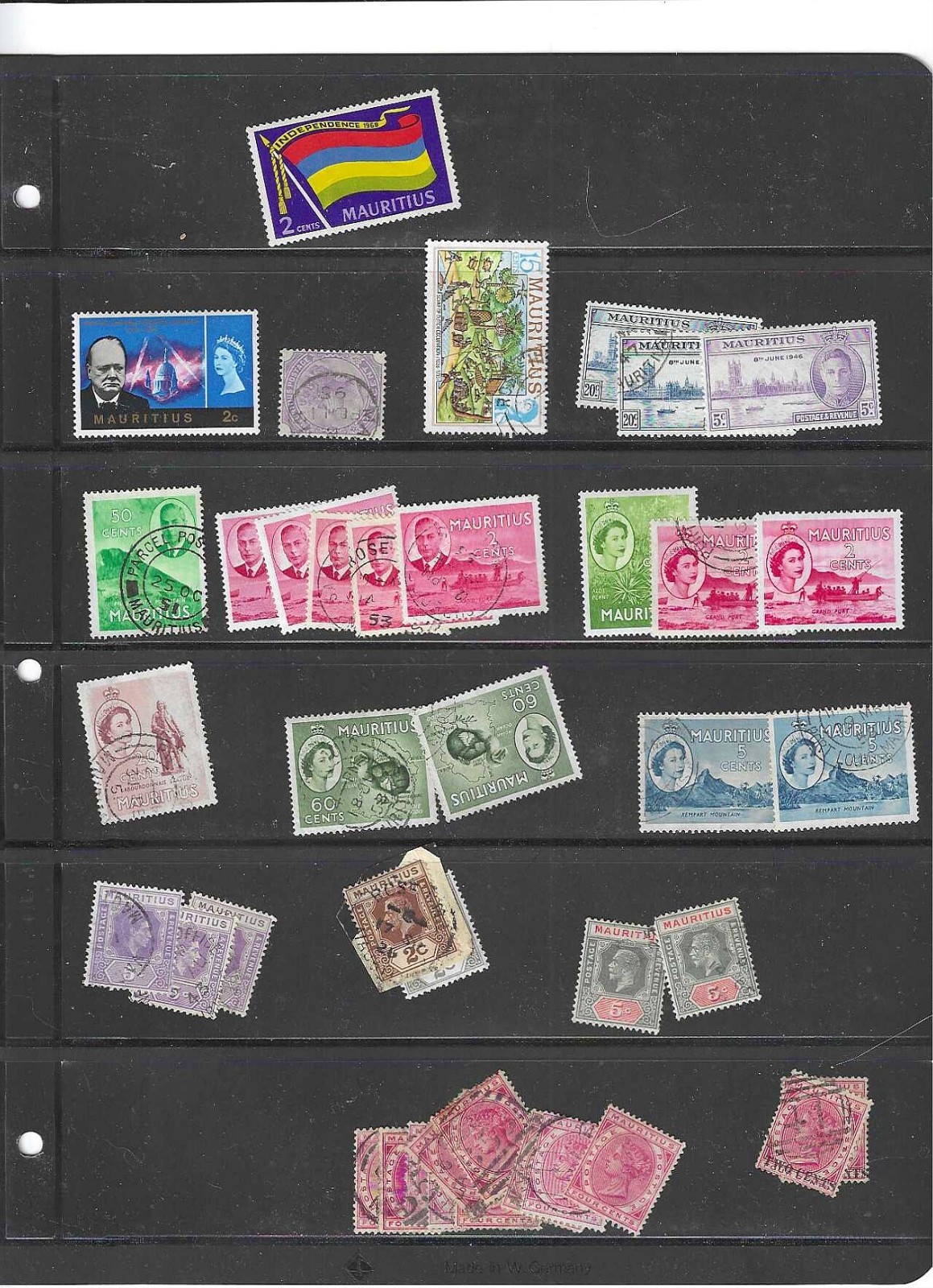 British Mauritius Early Stamp Used some dups unchecked otherwise