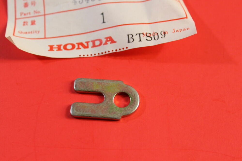1985-2007 HONDA CH80 ELITE NOS Rear Brake Cable Stopper 43451-GK1-000