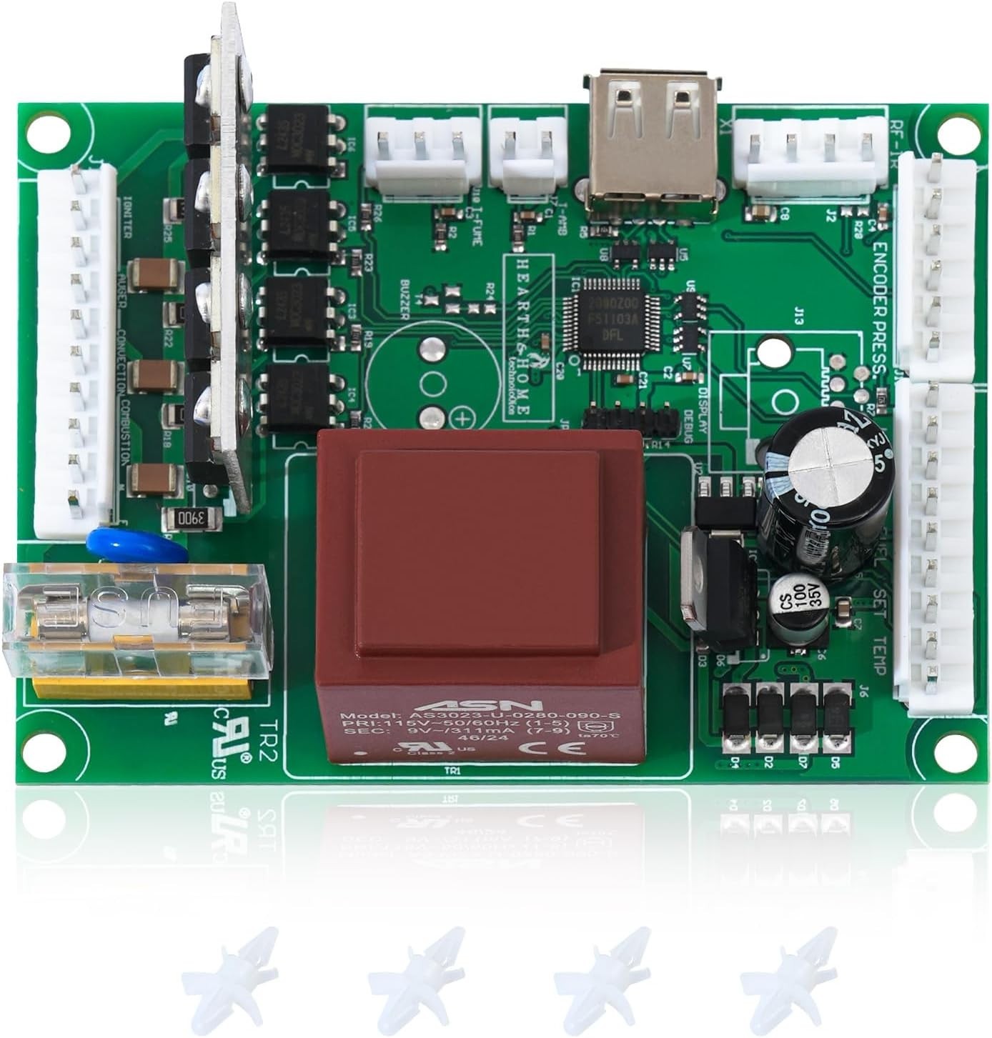 Circuit Control Board Replacement for PelPro PP130, Pleasant Hearth PH50PS PH50C