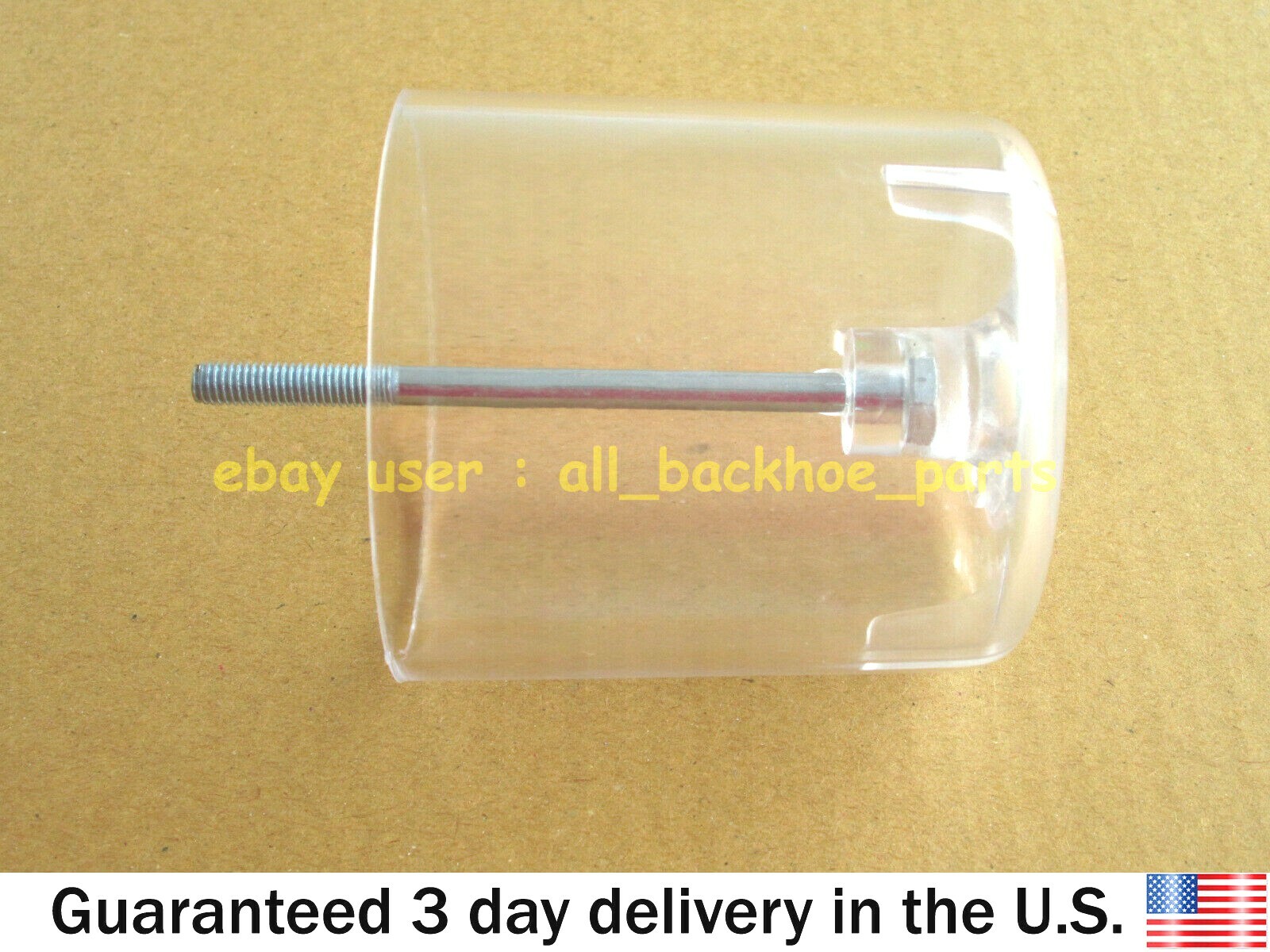 JCB BACKHOE - PLASTIC FUEL SEDIMENT BOWL (PART NO. 32/904709)