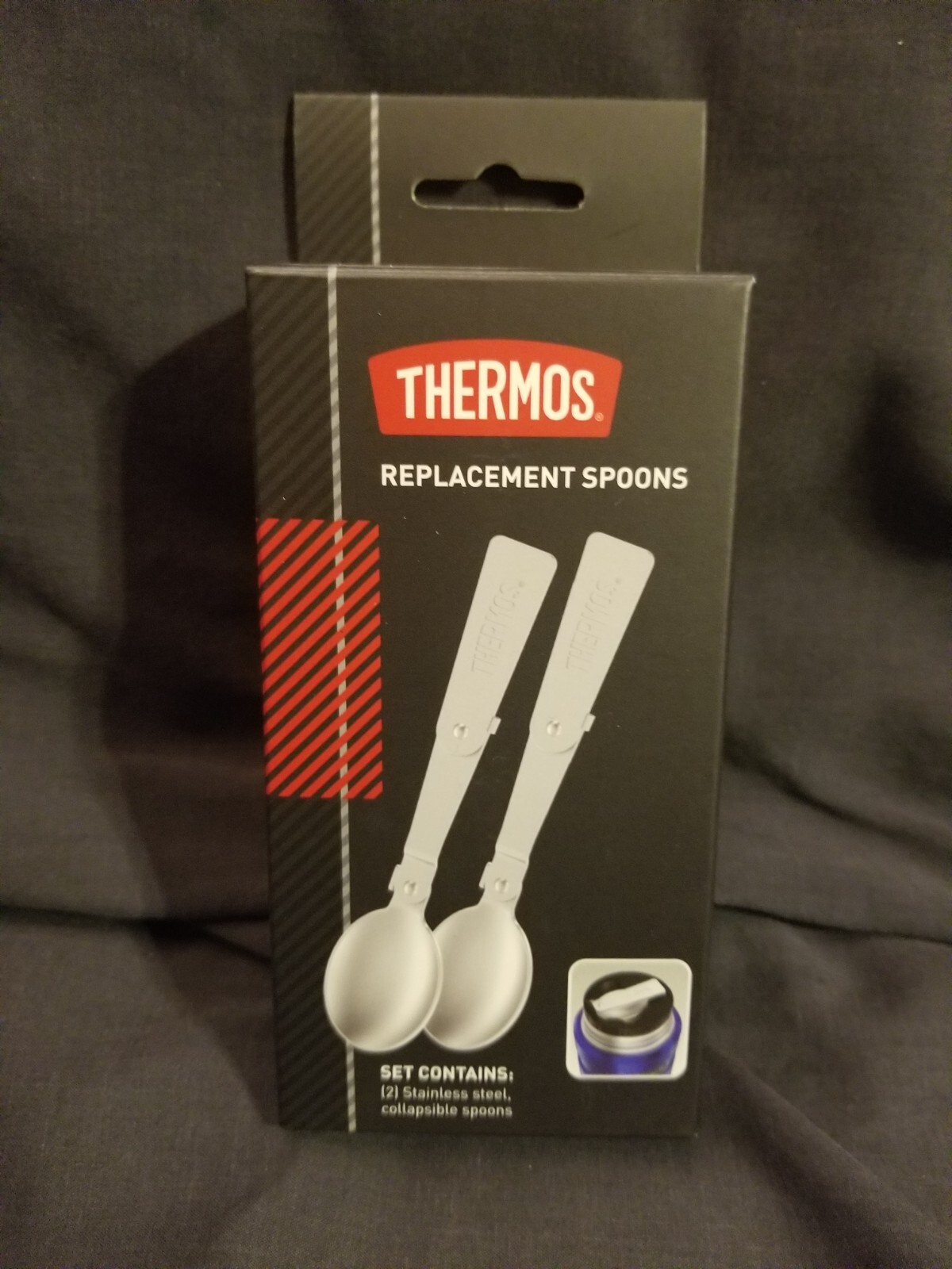 Thermos Foldable Metal Replacement Spoons - Set of Two