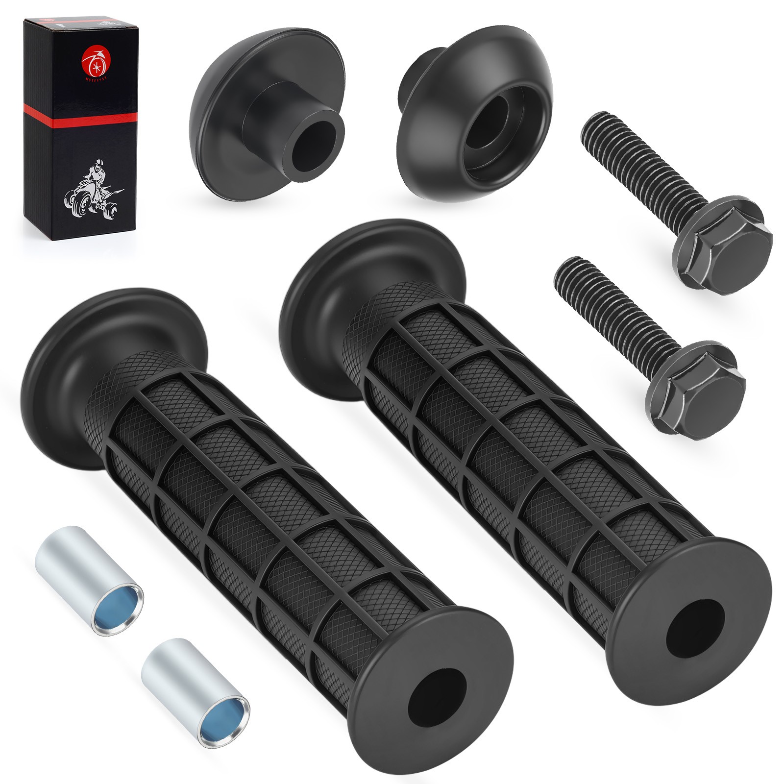 Handle Grips & Bar End Guard Screw for Honda Rancher 350 400 Foreman 400 450 500