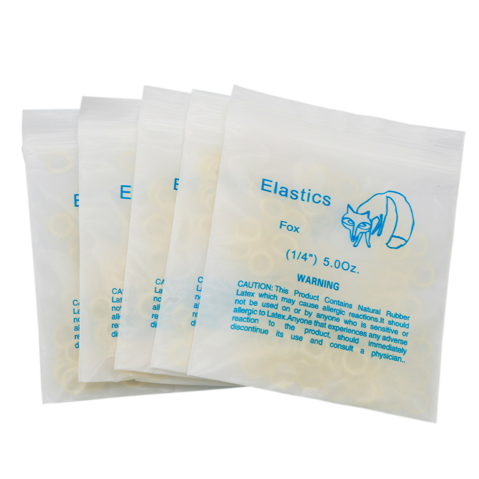 US Dental Orthodontic Elastics Rubber Bands Ortho Latex Braces 3.5 5.0 6.5 OZ