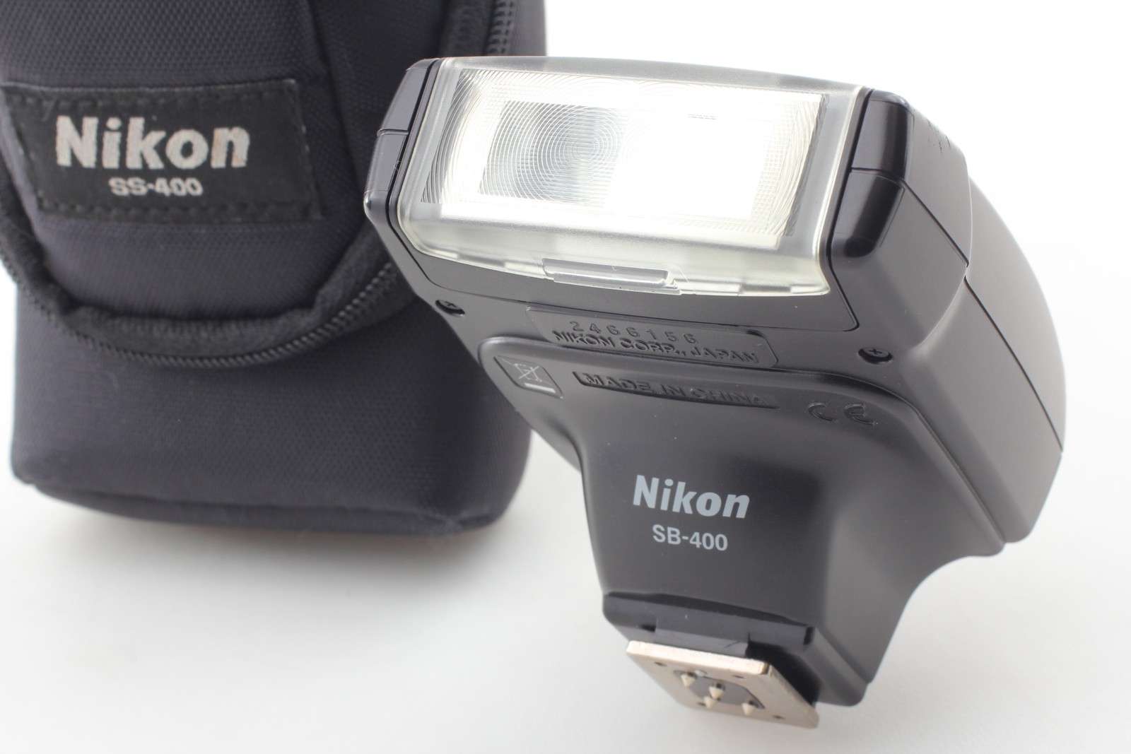 TESTED [ Near MINT ] Nikon Speedlight SB-400 Shoe Mount Flash w/Case From Japan