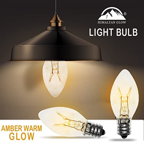 Salt Lamp Light Bulbs - Night Light Bulbs - 15 Watt Light Bulbs for Lamp -