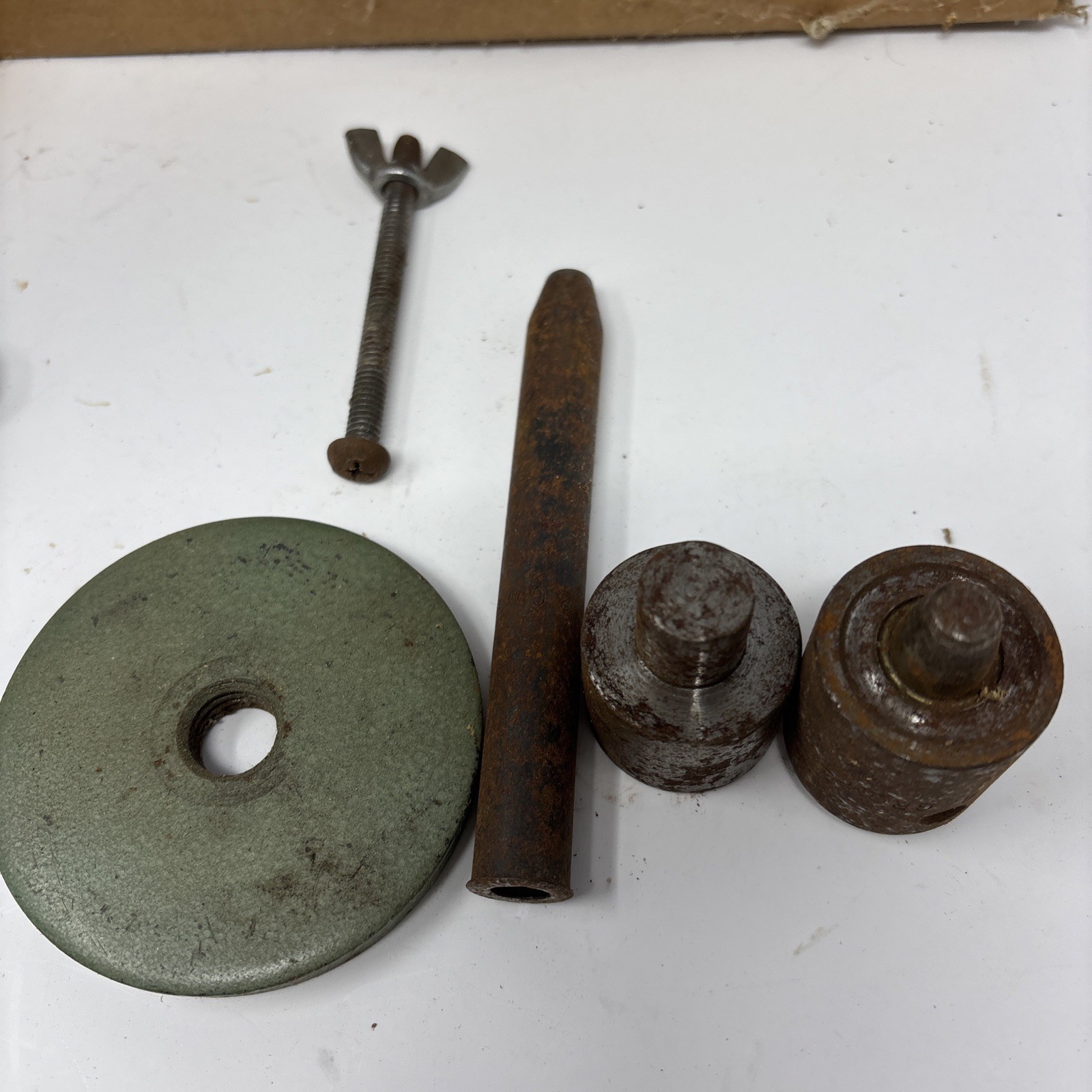 Vtg Handy Junior Button Press Machine Handy Button Co. Chicago USA Works