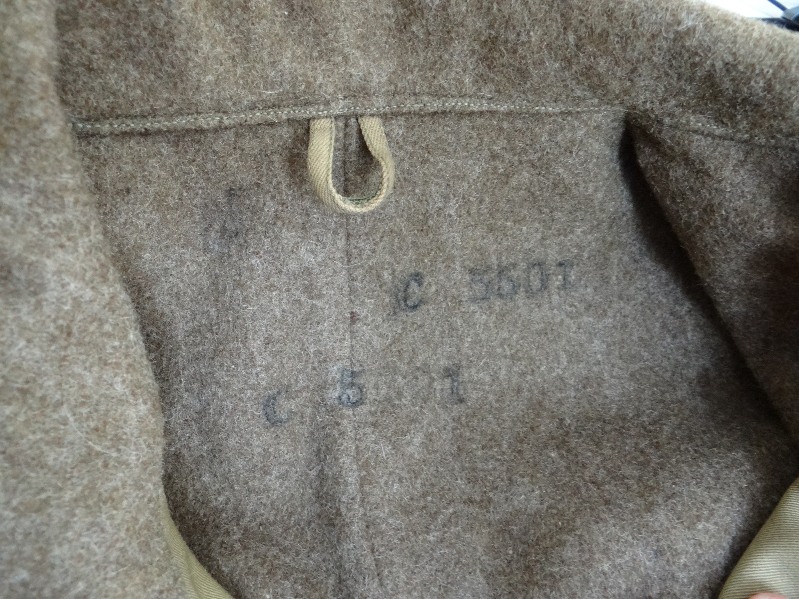 Original WWII 1941 US Army Tank Destroyer M-1938 MACKINAW Jacket Size 40