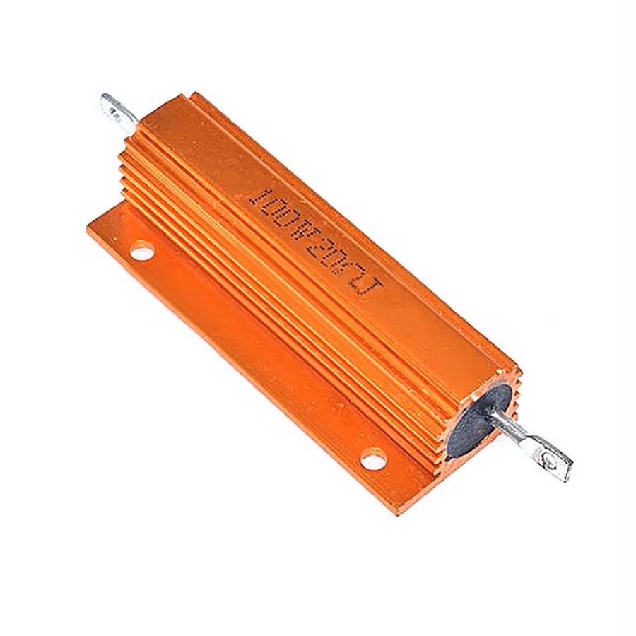 RX24 10~100W 0.1Ω-10KΩ Aluminum Metal Housing High Performance Heatsink Resistor
