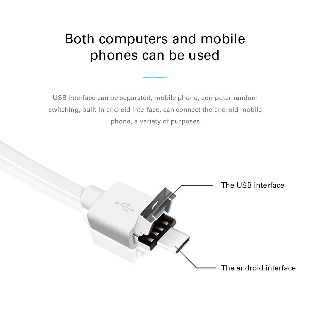 AZDENT Dental USB Imaging Intraoral Camera Real-time Video 8LED Light Endoscope