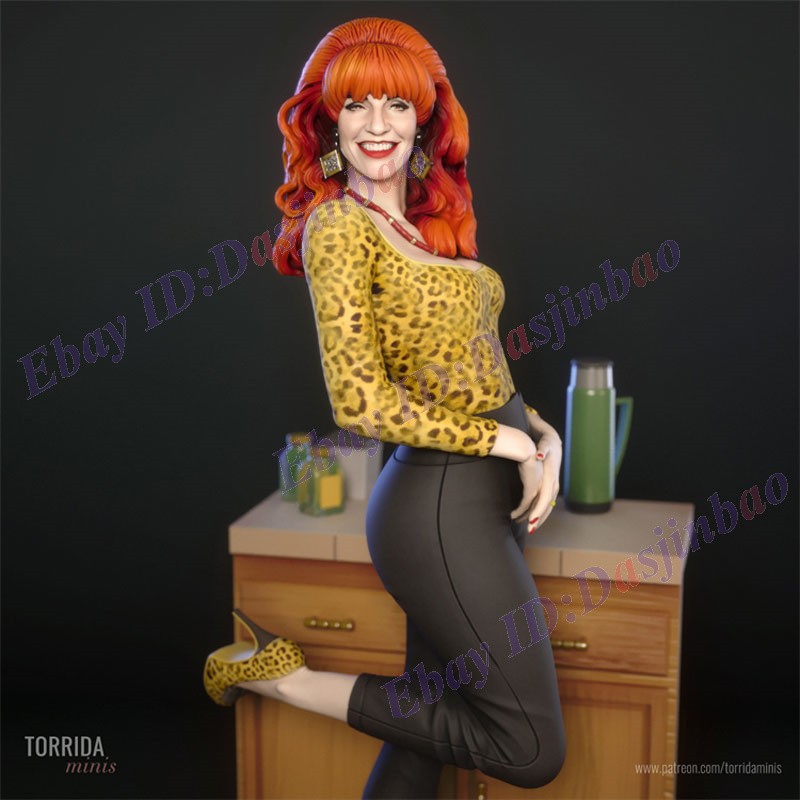Peggy Bundy 1/8 1/6 1/4 1/3 3D Print Model Kit Unpainted Unassembled 3 Ver NSFW